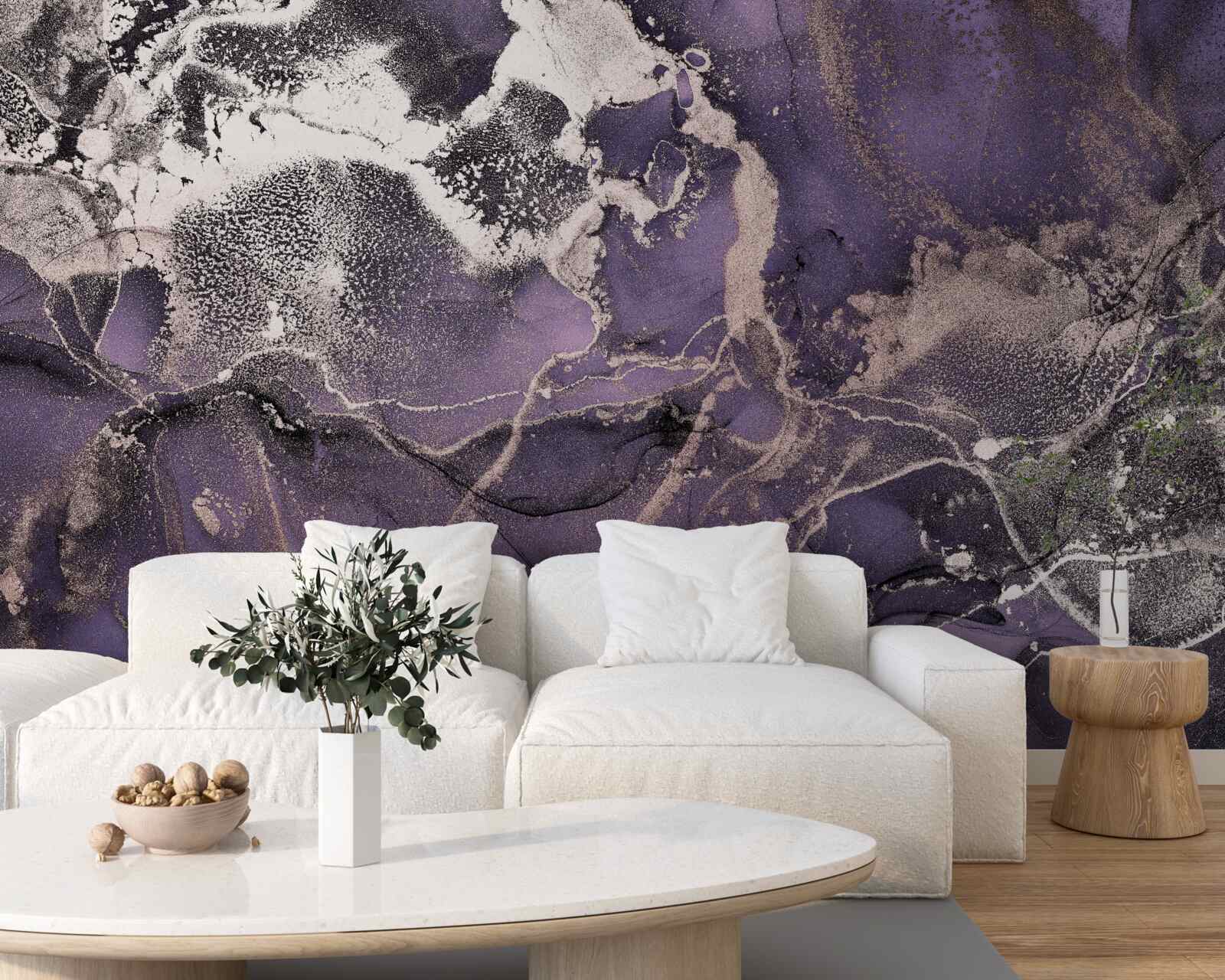 Fotobehang prachtige achtergrond in paarse tinten