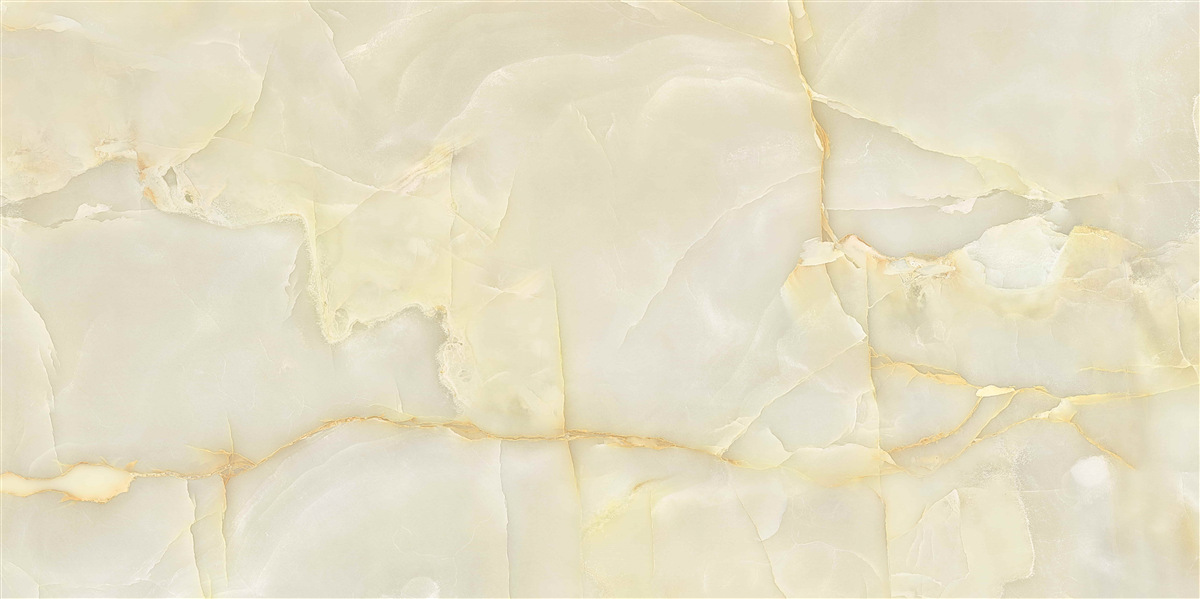 Fotobehang beige onyx porseleinen tegels