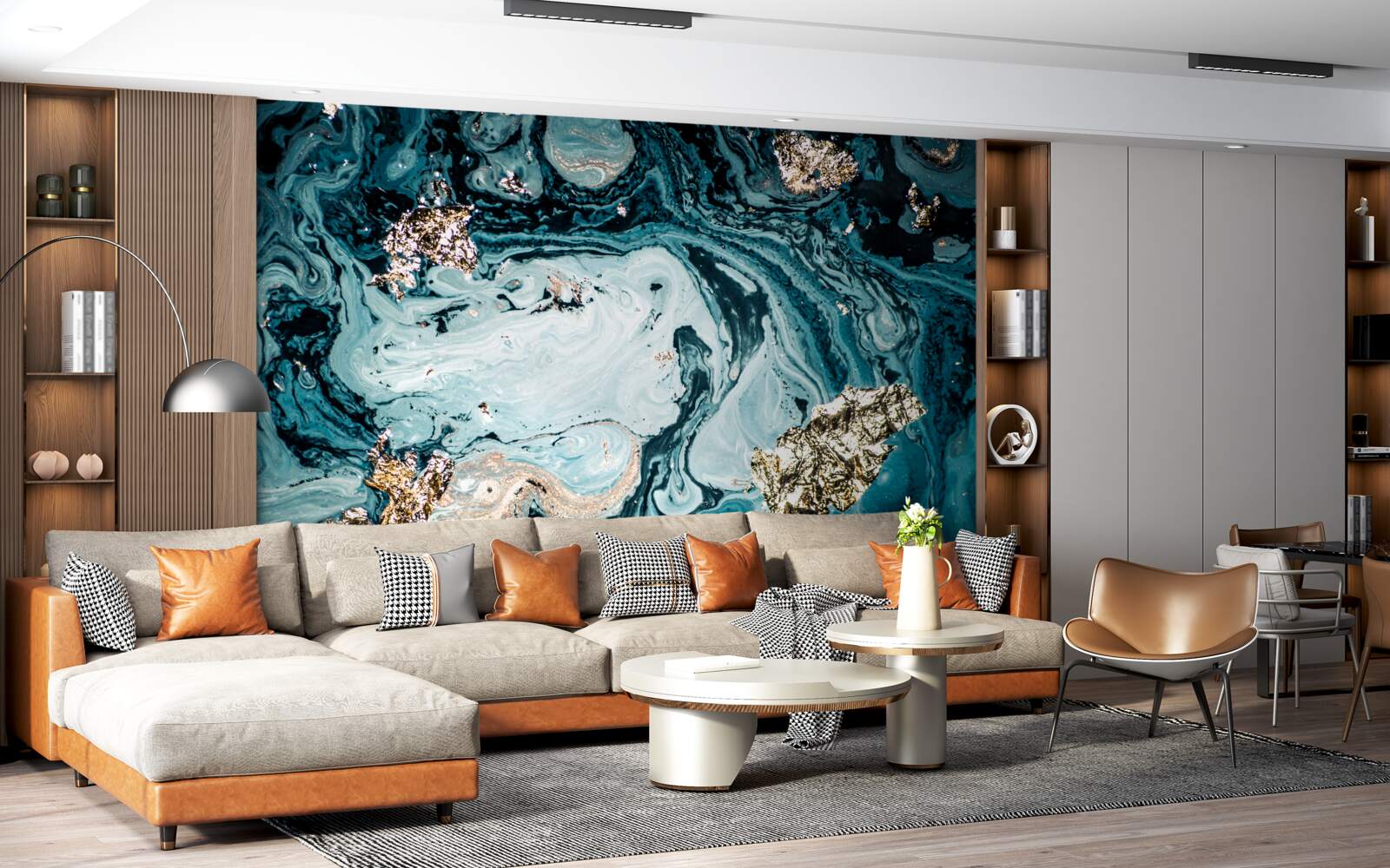 Fotobehang prachtige marmeren achtergrond