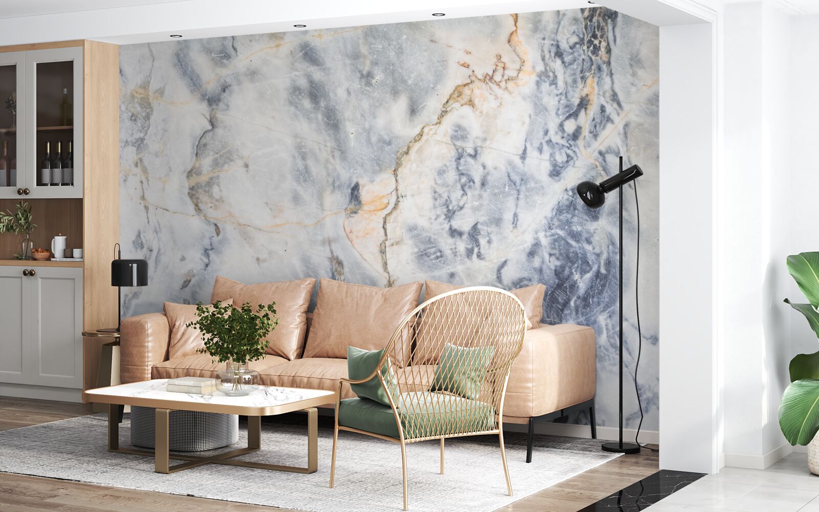 Fotobehang liolite steenfineer