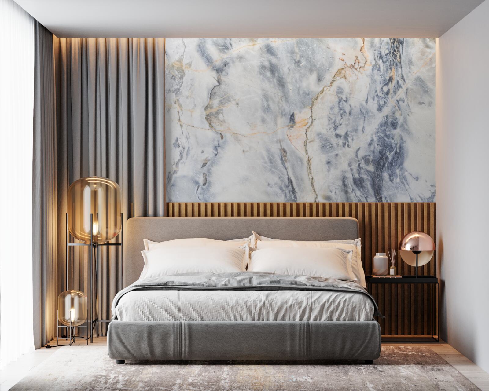 Fotobehang liolite steenfineer