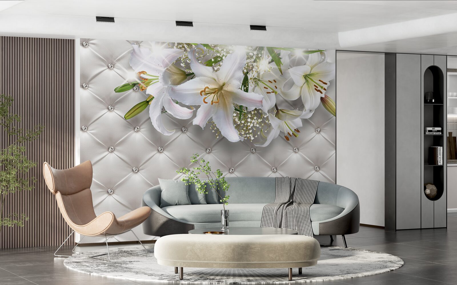 Fotobehang weefseltextuur in astrometrie