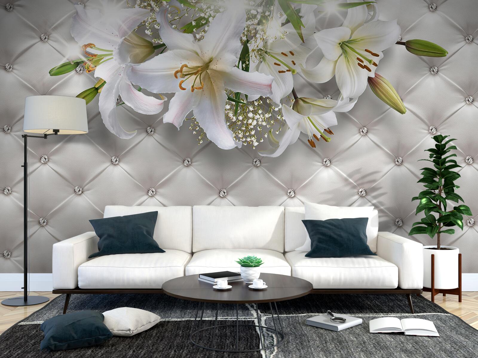 Fotobehang weefseltextuur in astrometrie