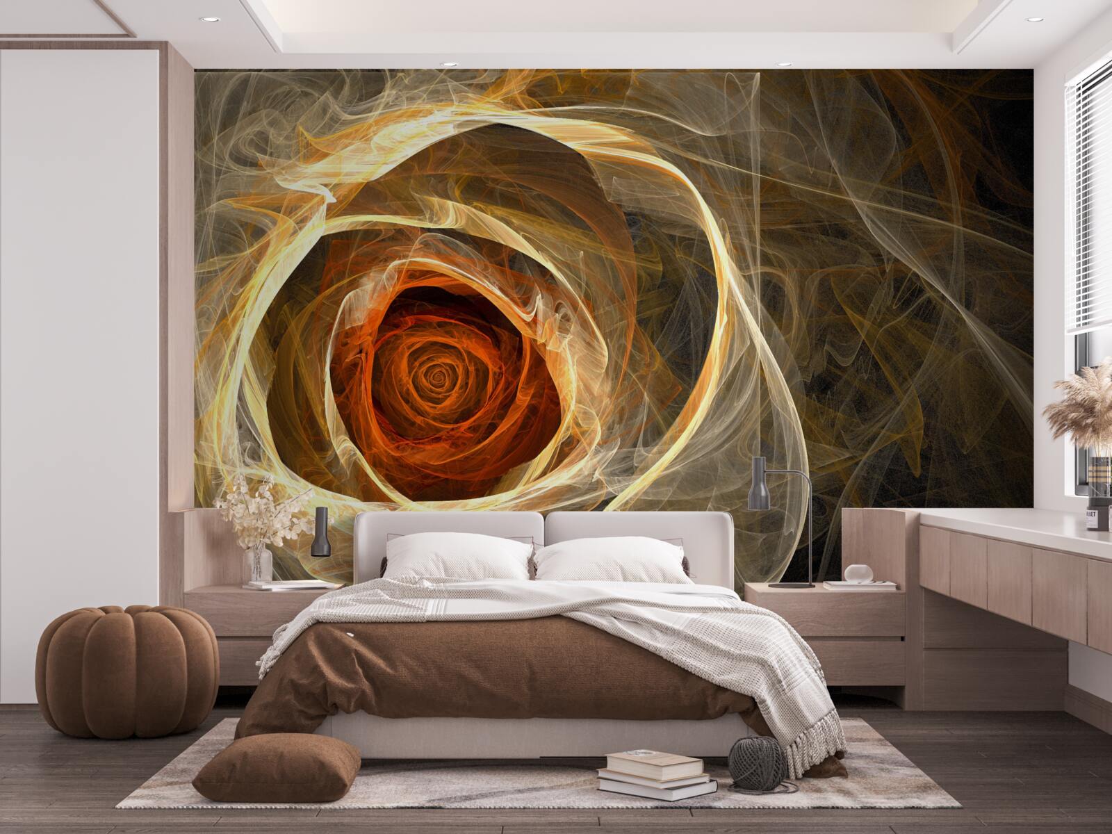 Fotobehang abstract lichtroze textuur