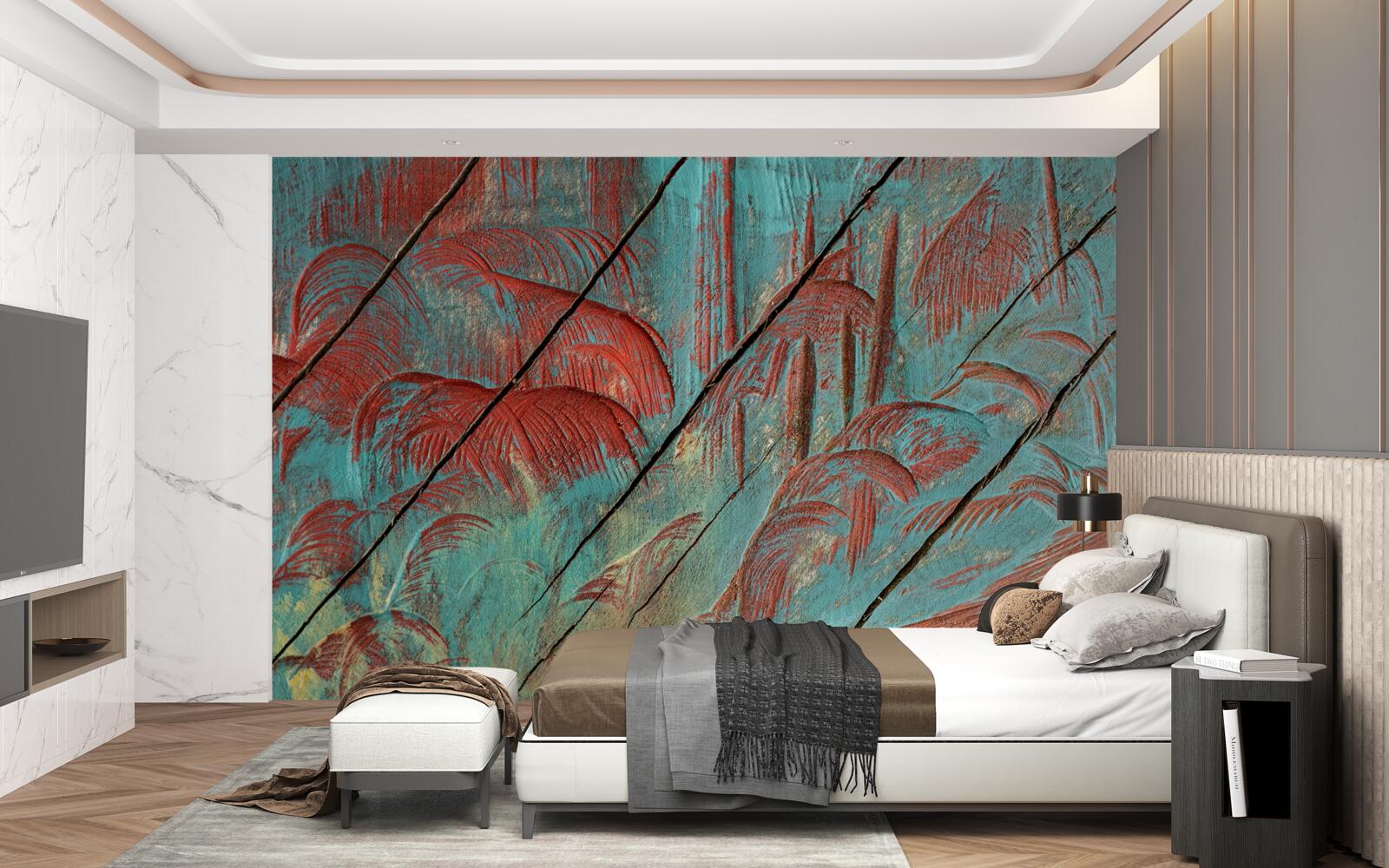 Fotobehang abstracte vinyl achtergrond