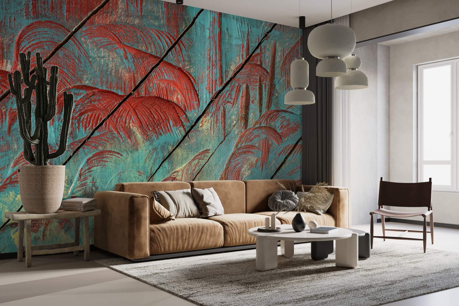 Fotobehang abstracte vinyl achtergrond