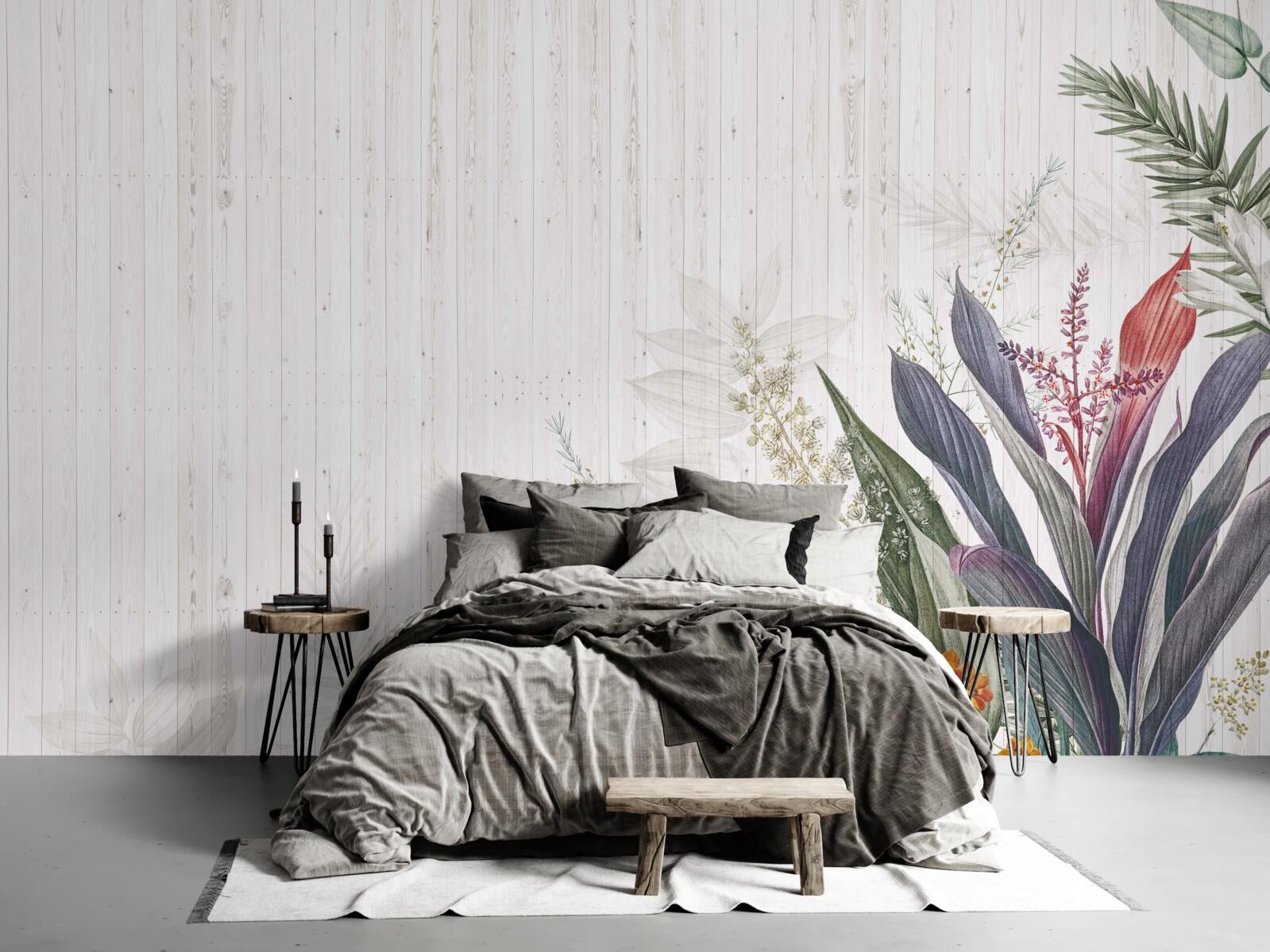 Fotobehang bladeren van exotische oorsprong