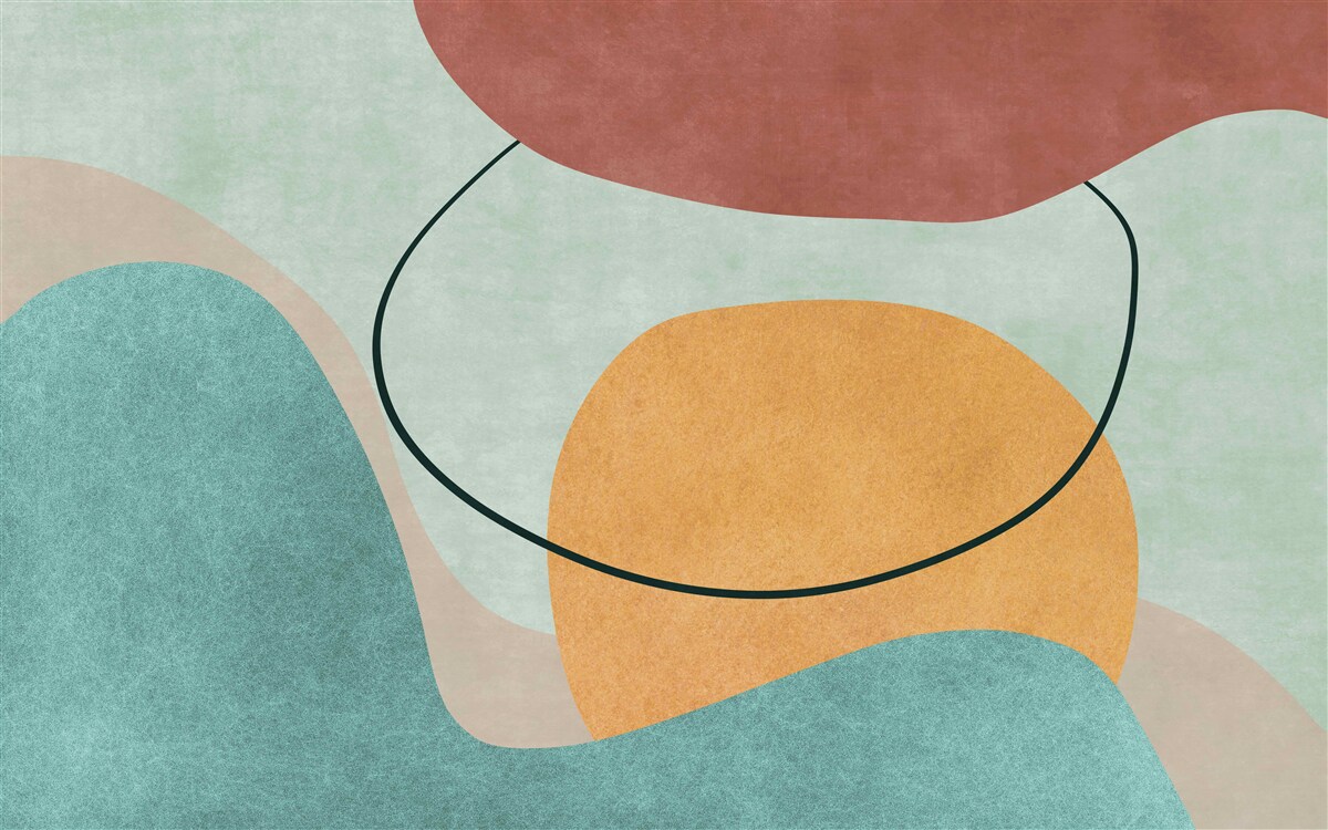 Fotobehang water absorbeert de vertrekkende zon