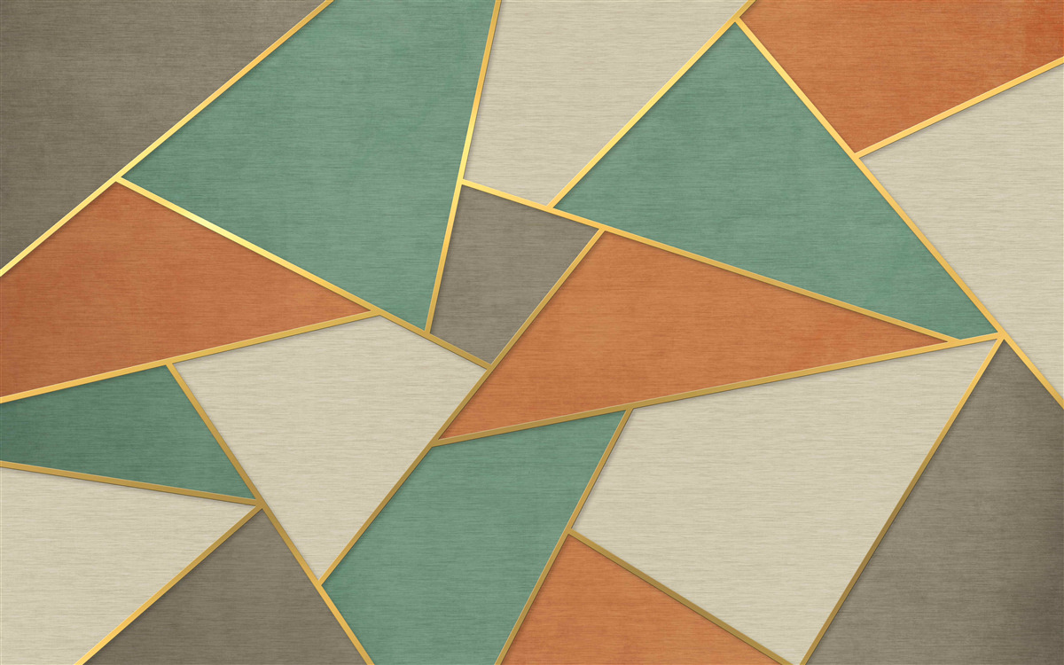 Fotobehang pastelmozaïek