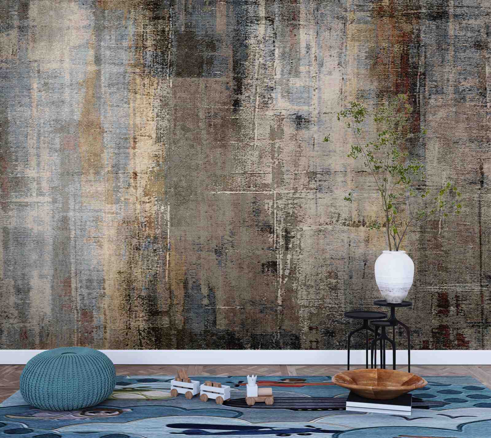 Fotobehang indisch tapijtdesign