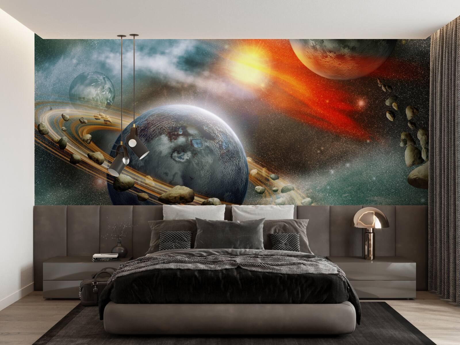 Fotobehang een fascinerend, onontdekt universum