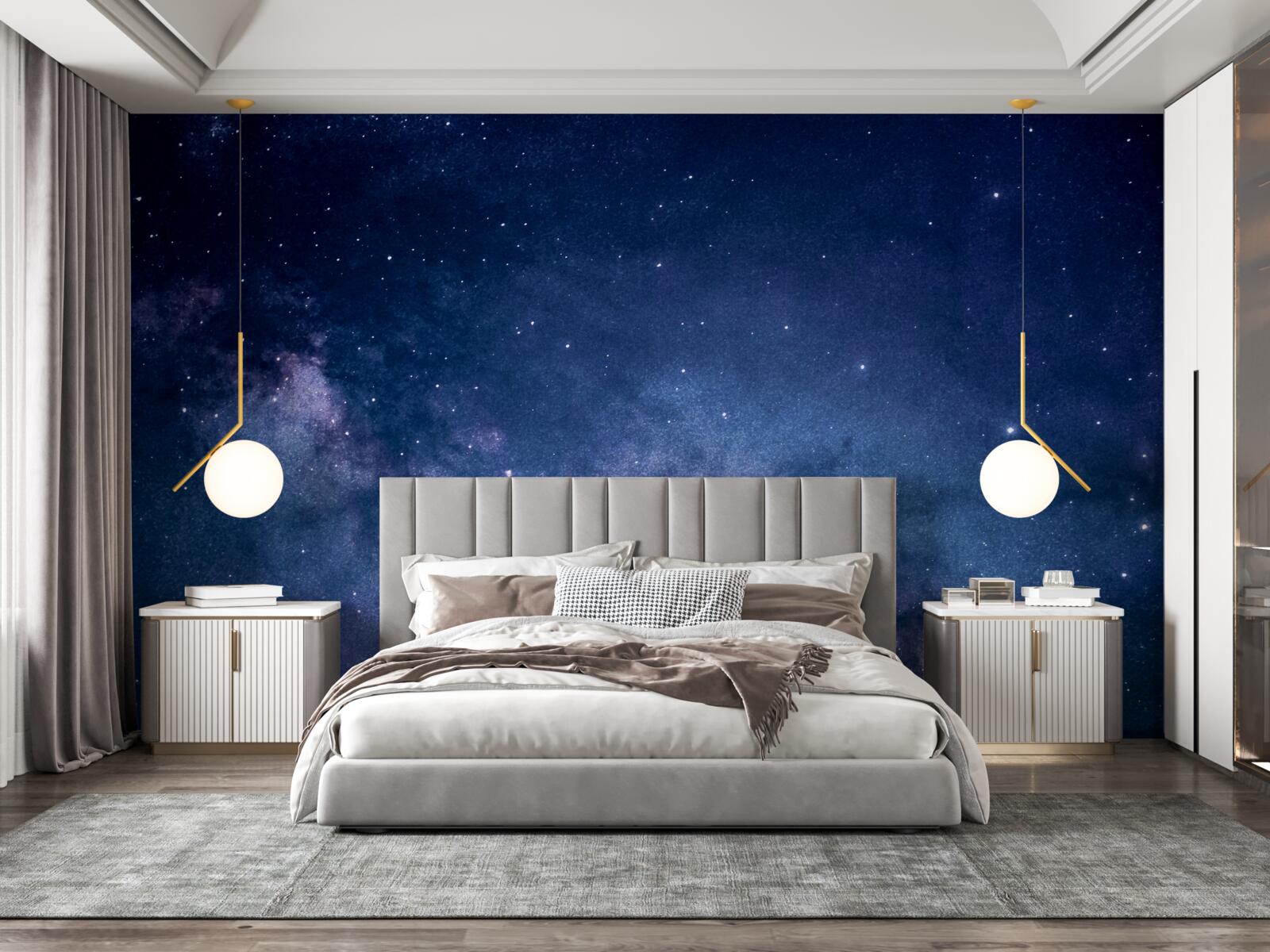 Fotobehang sterrenstelsel melkweg