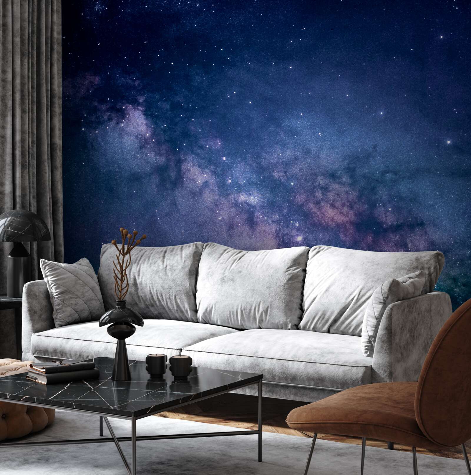 Fotobehang sterrenstelsel melkweg