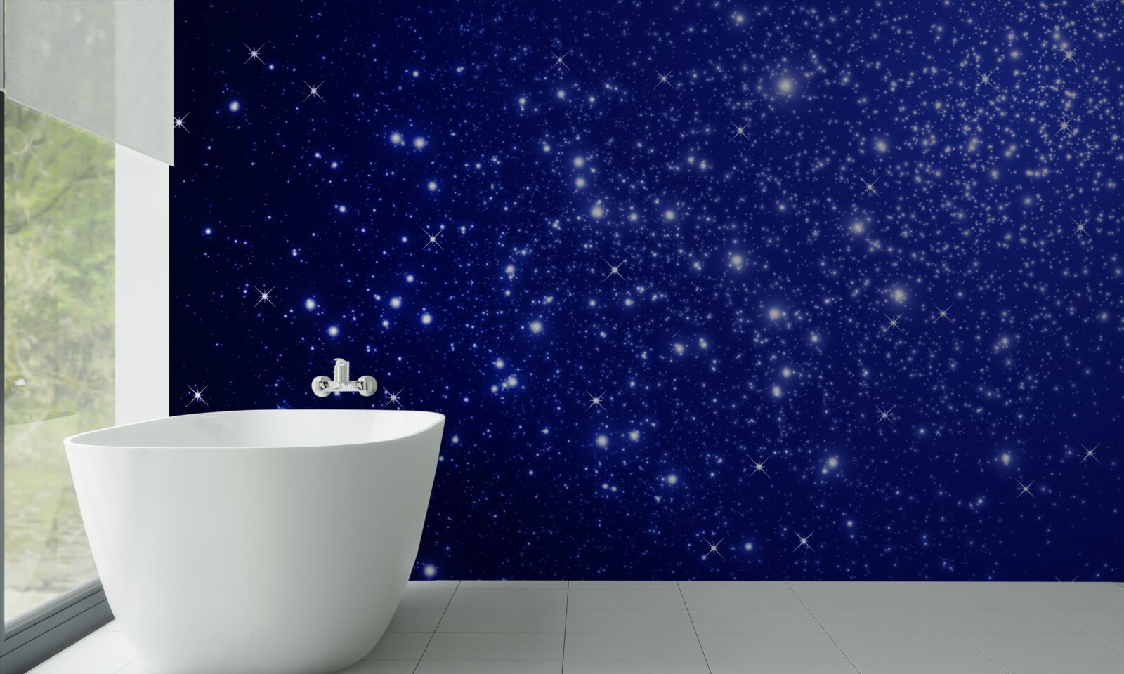 Fotobehang ontelbare helderheden in de hemelse sfeer