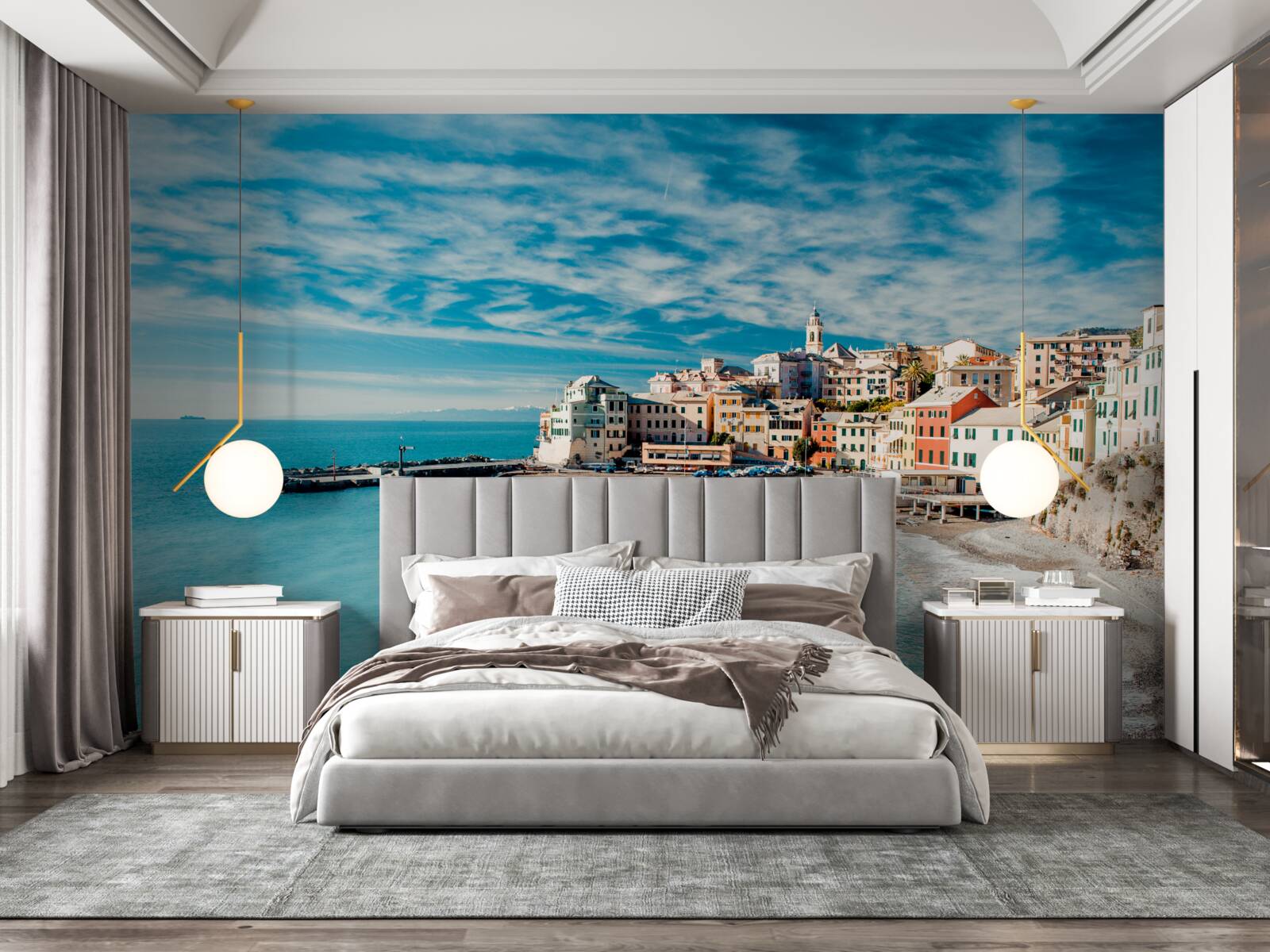 Fotobehang vreedzaam asiel van italië