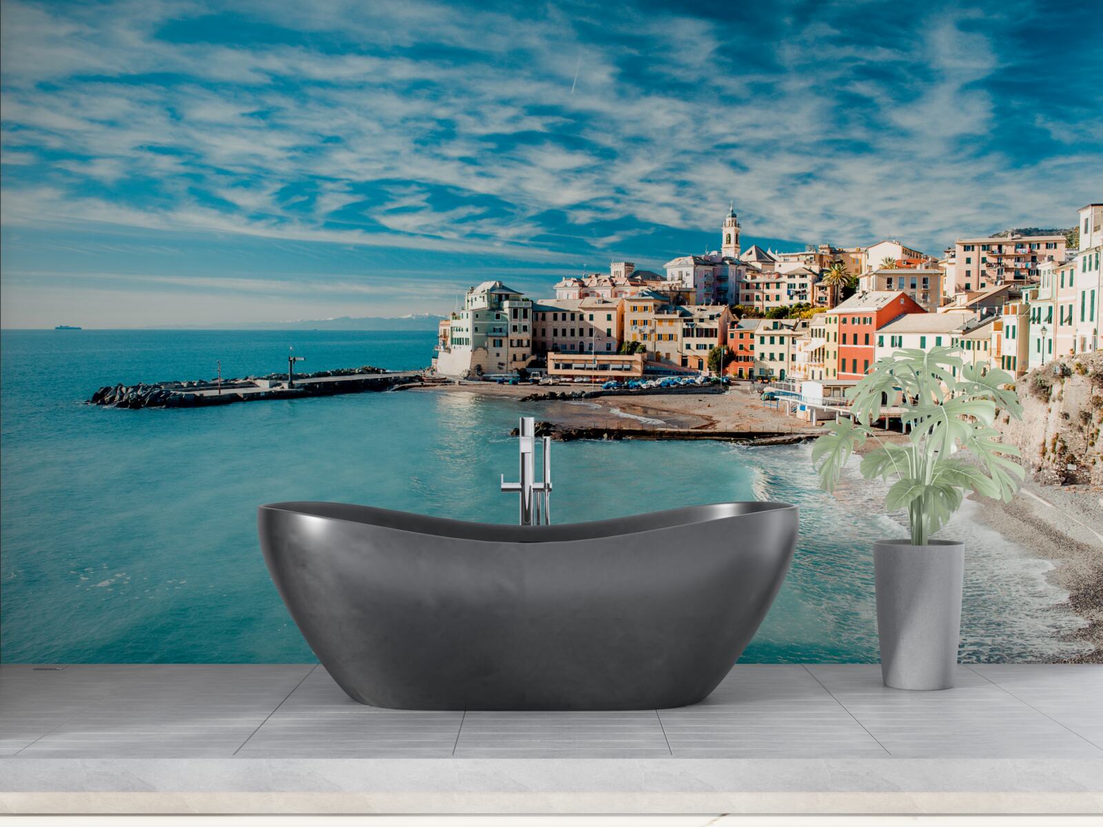 Fotobehang vreedzaam asiel van italië