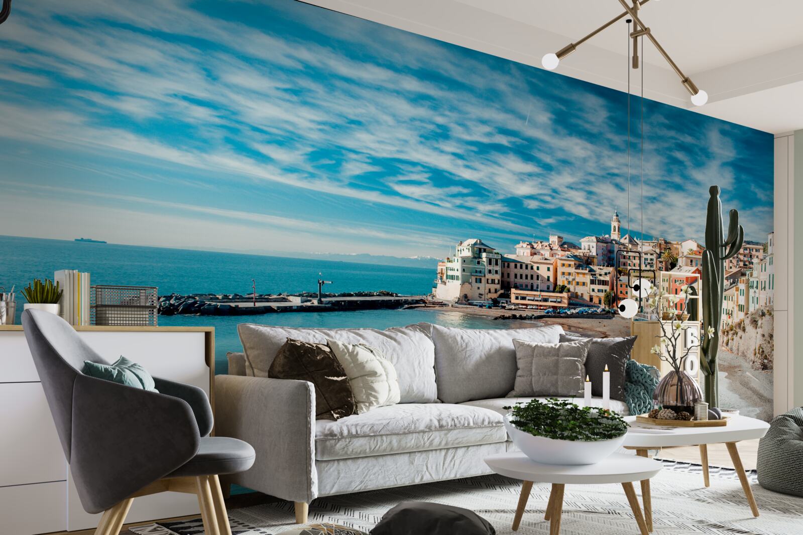 Fotobehang vreedzaam asiel van italië