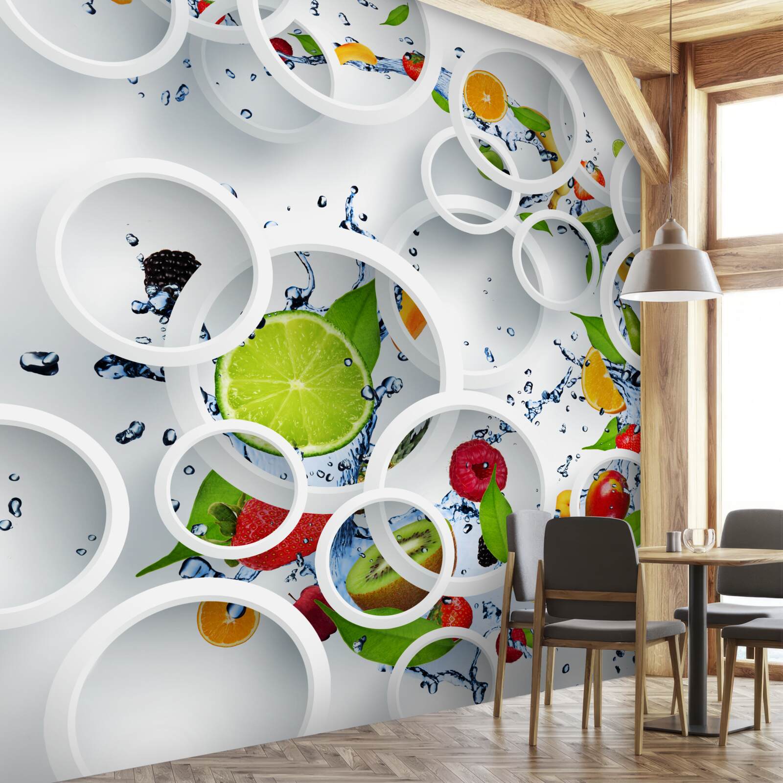 Fotobehang fruitspel