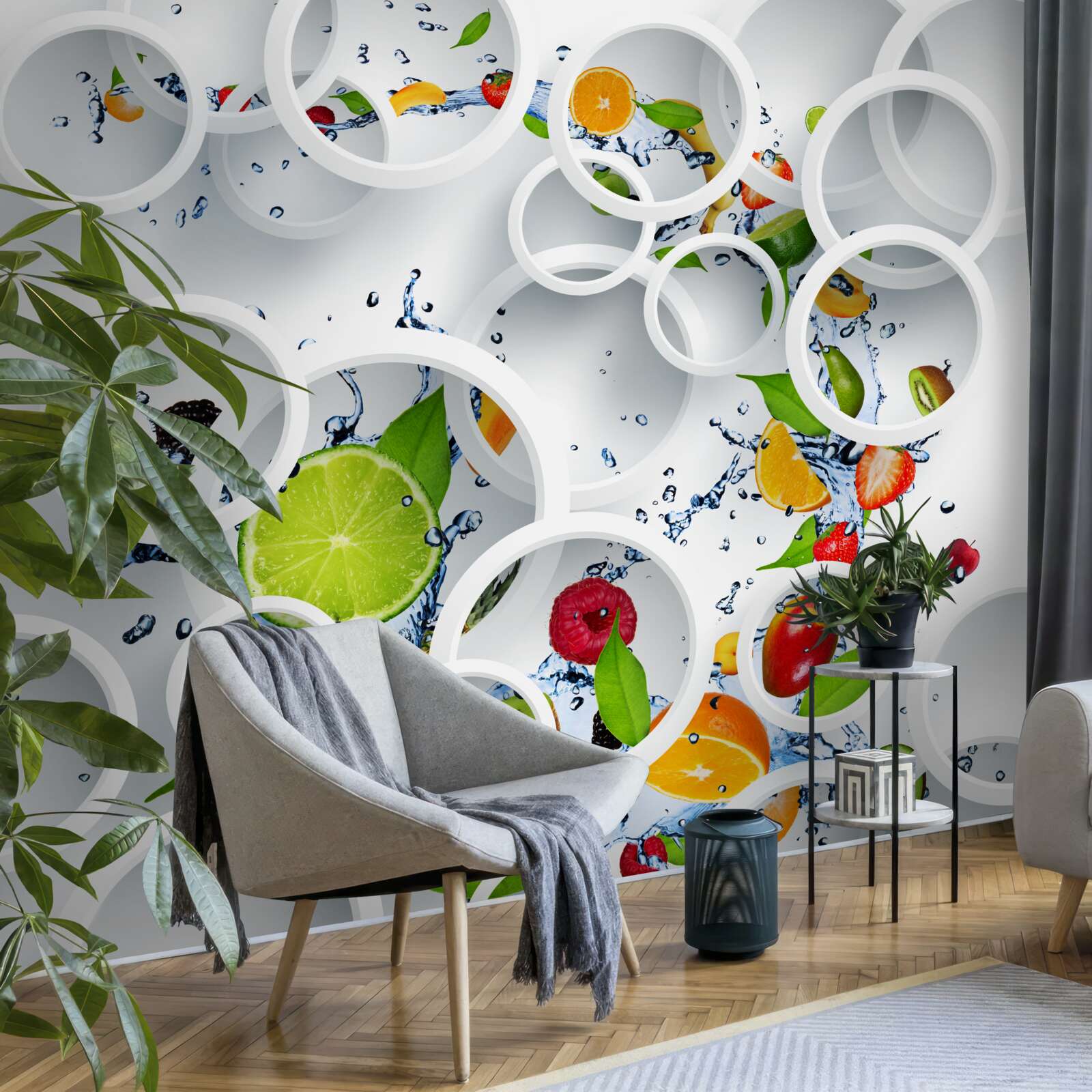 Fotobehang fruitspel