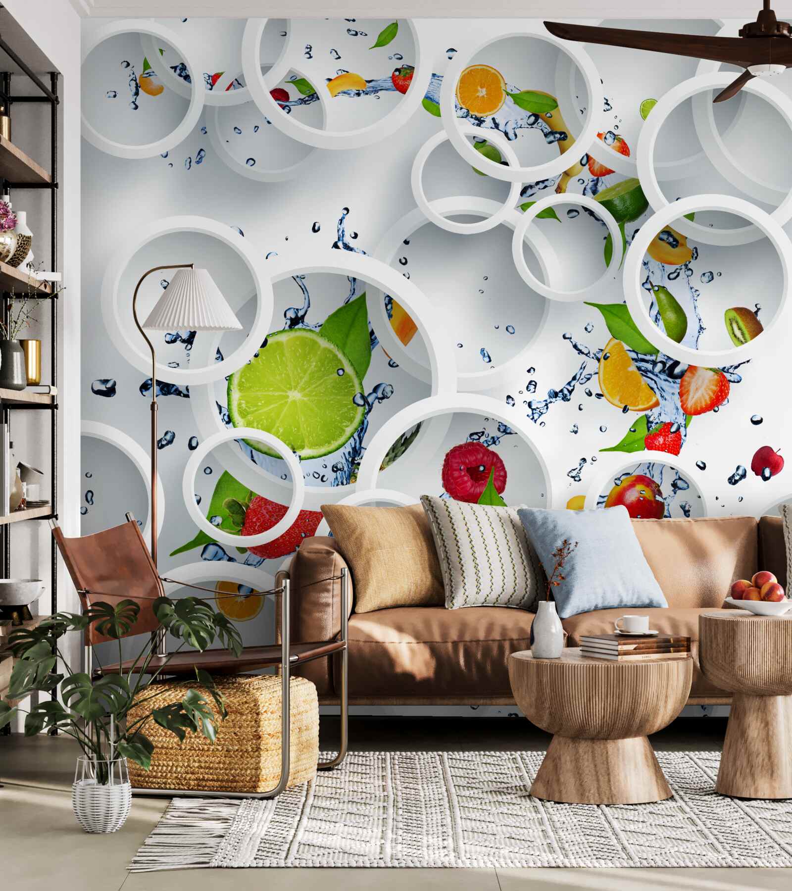 Fotobehang fruitspel