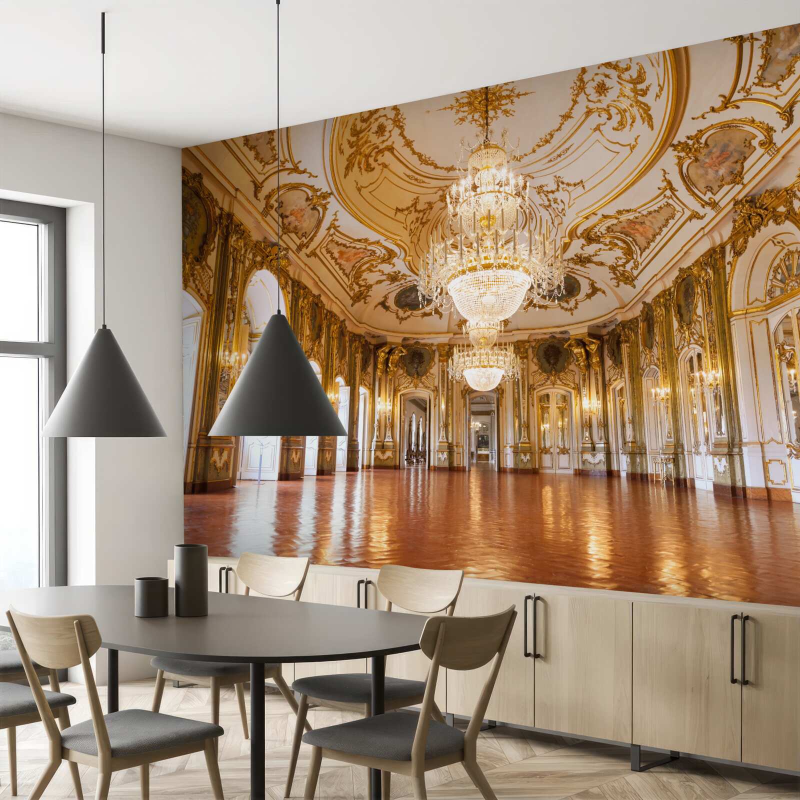 Fotobehang queluz paleis project