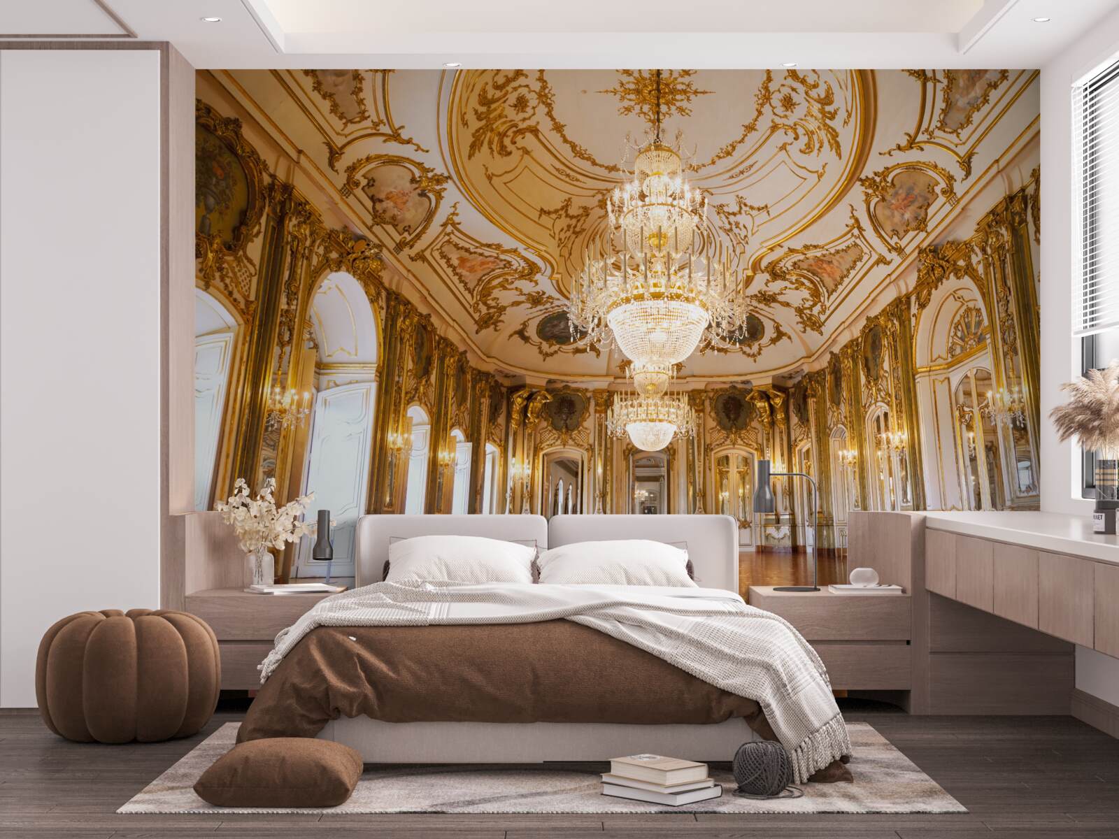 Fotobehang queluz paleis project