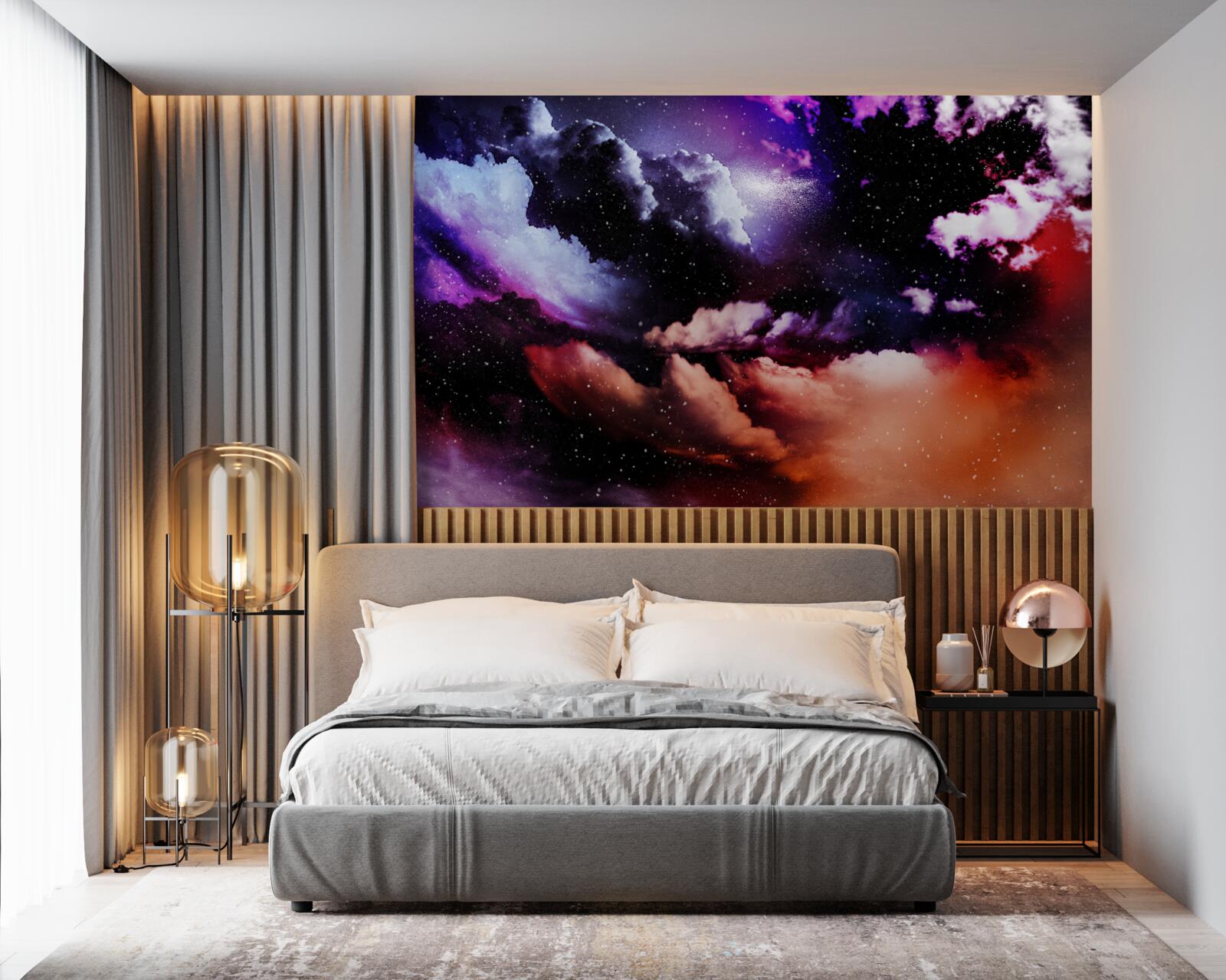 Fotobehang de hemel betovert met zijn schoonheid