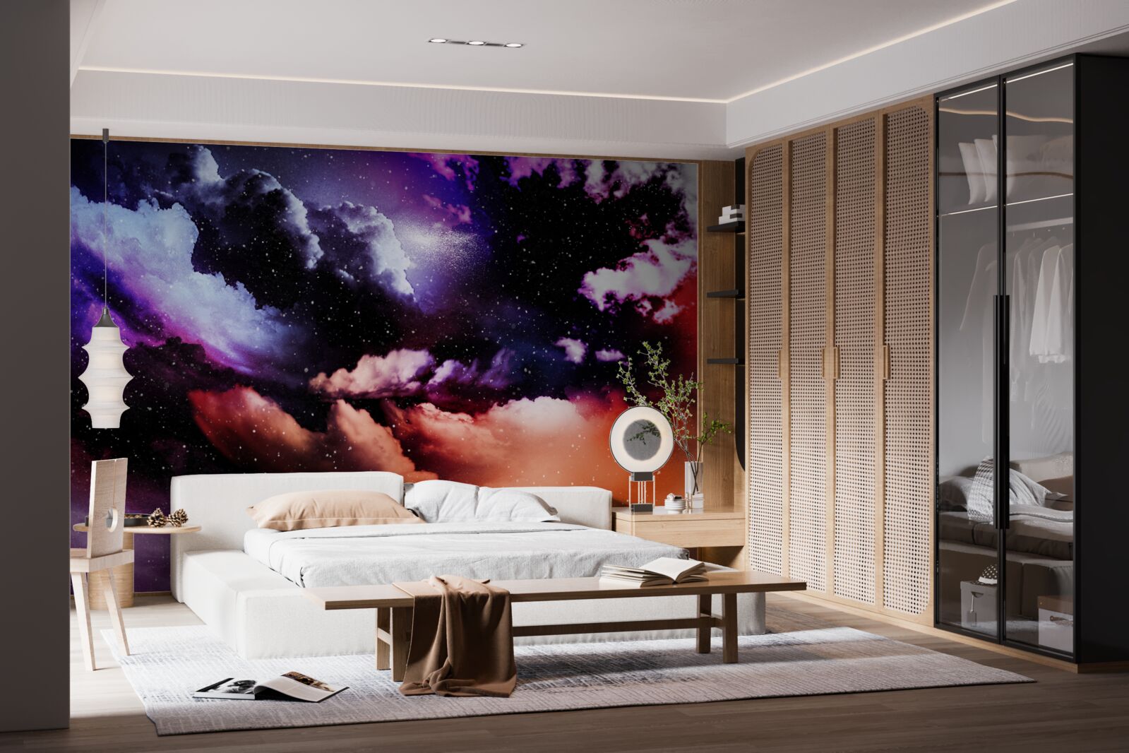 Fotobehang de hemel betovert met zijn schoonheid