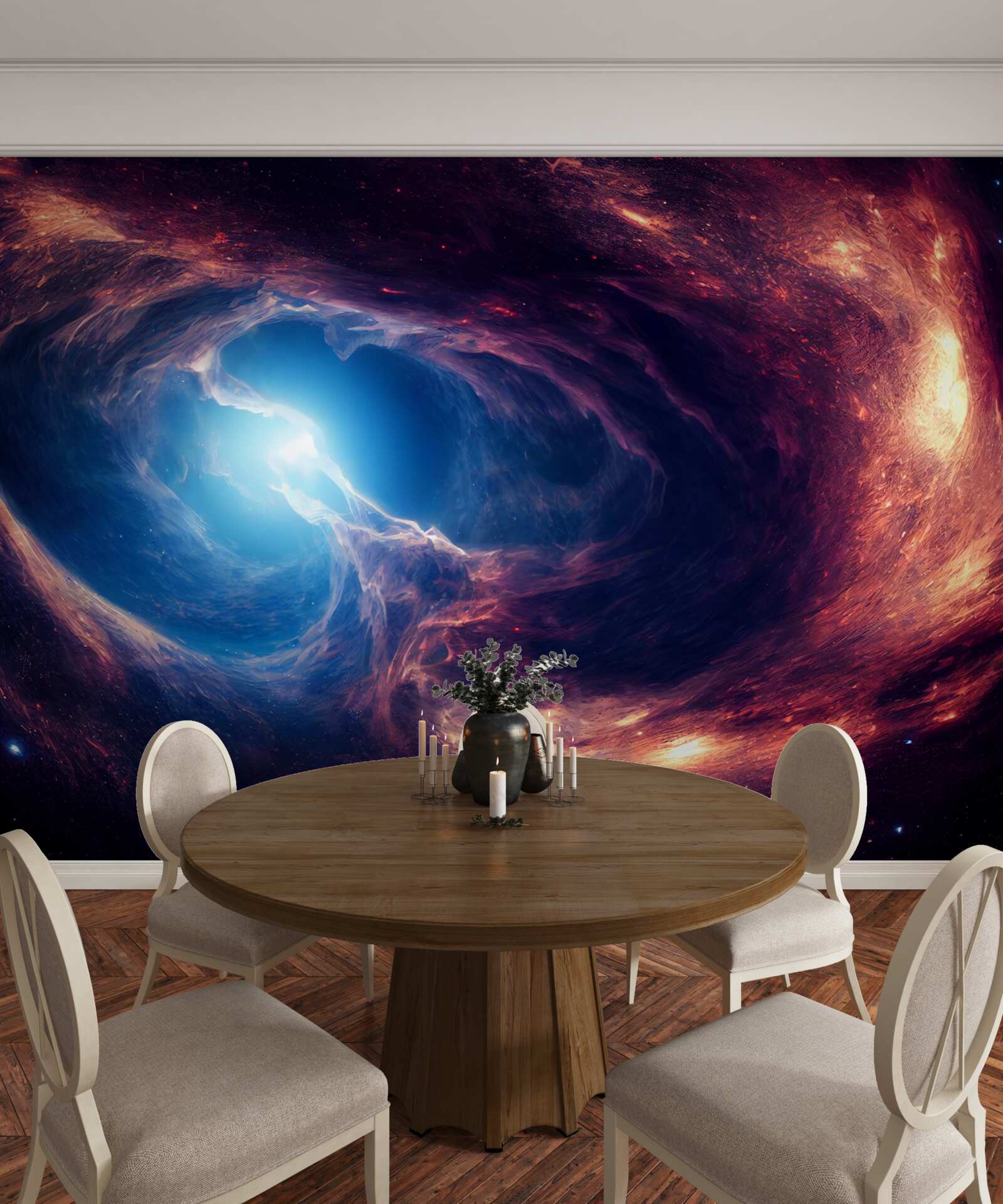 Fotobehang nevels en het kosmische systeem