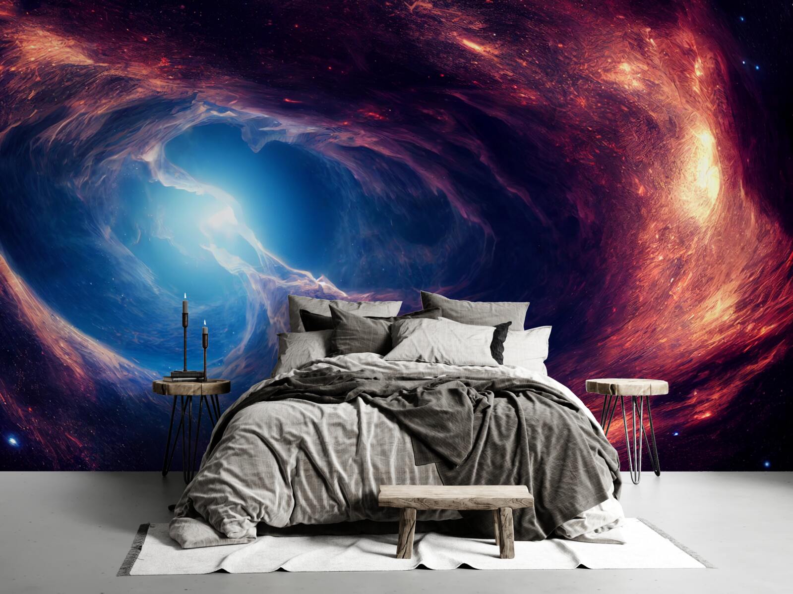 Fotobehang nevels en het kosmische systeem