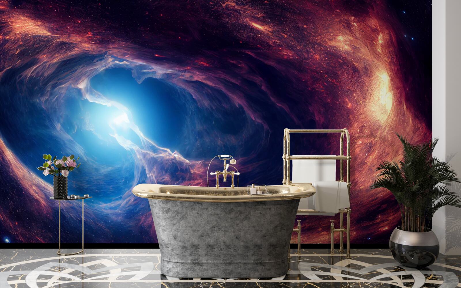 Fotobehang nevels en het kosmische systeem