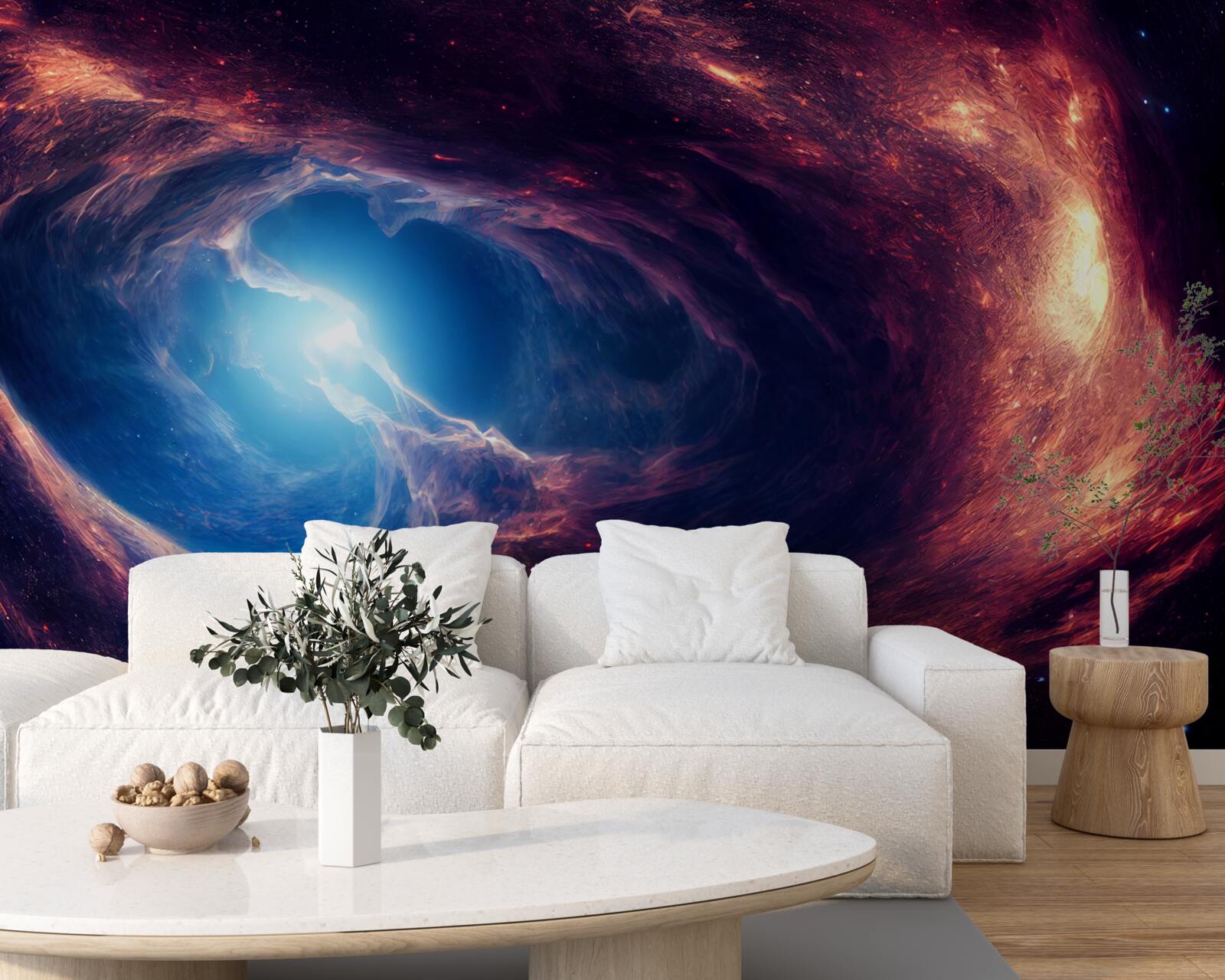 Fotobehang nevels en het kosmische systeem