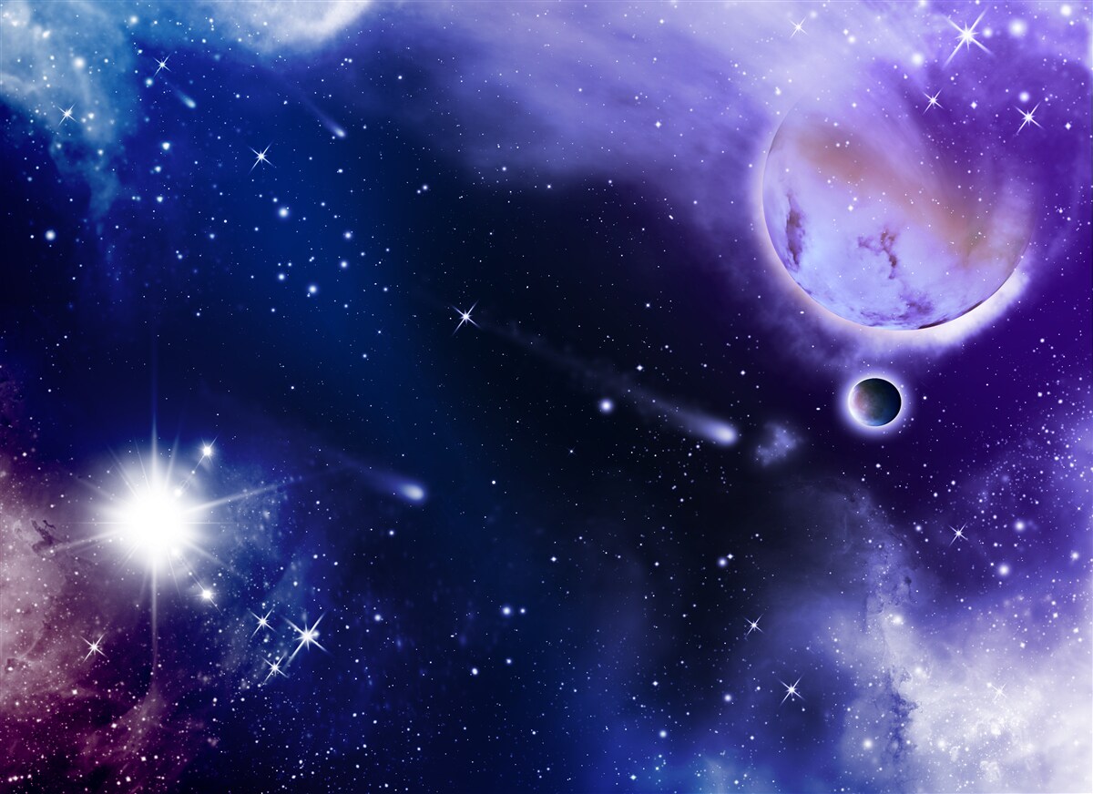 Fotobehang sterrenhemel