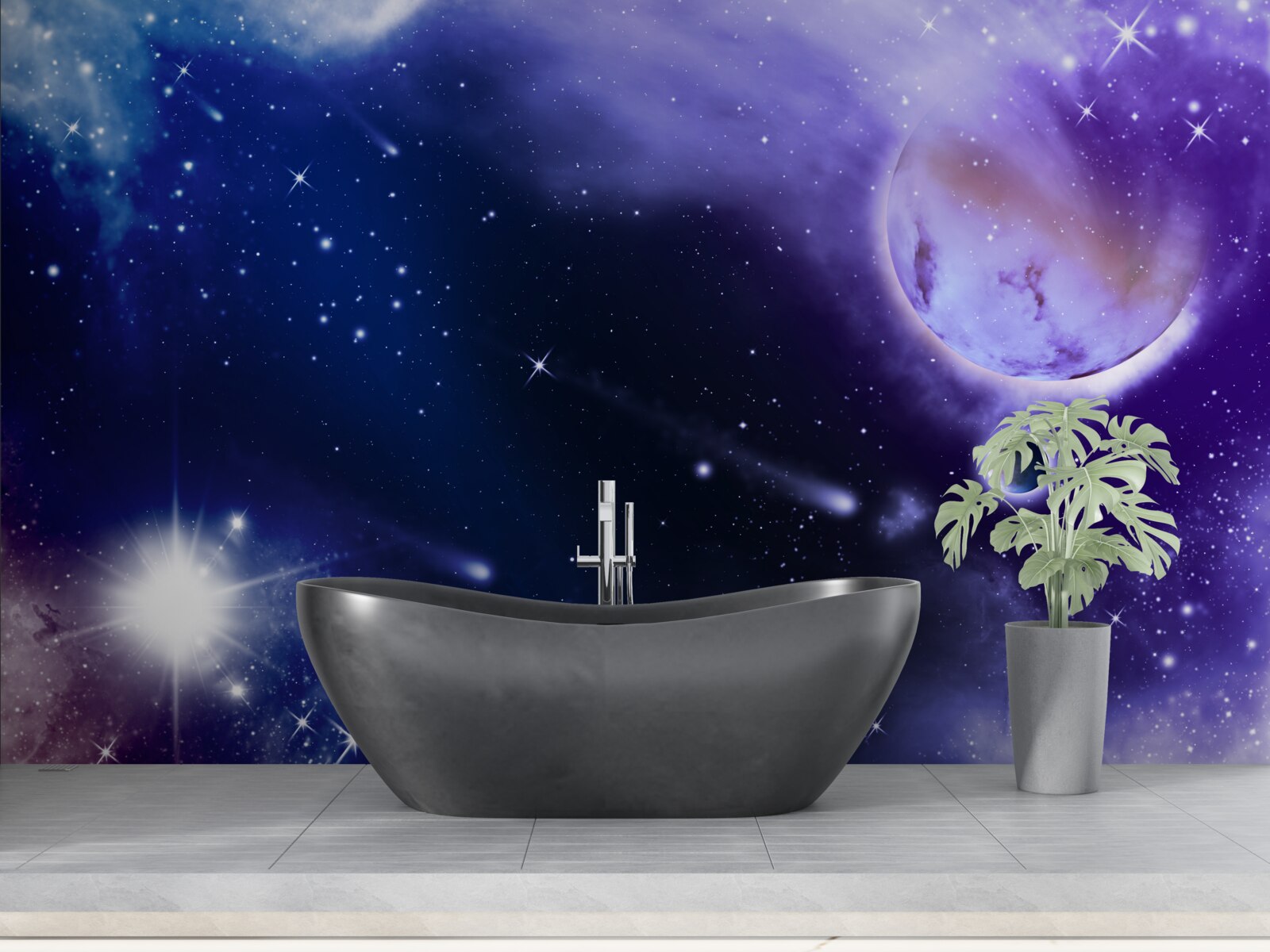 Fotobehang sterrenhemel