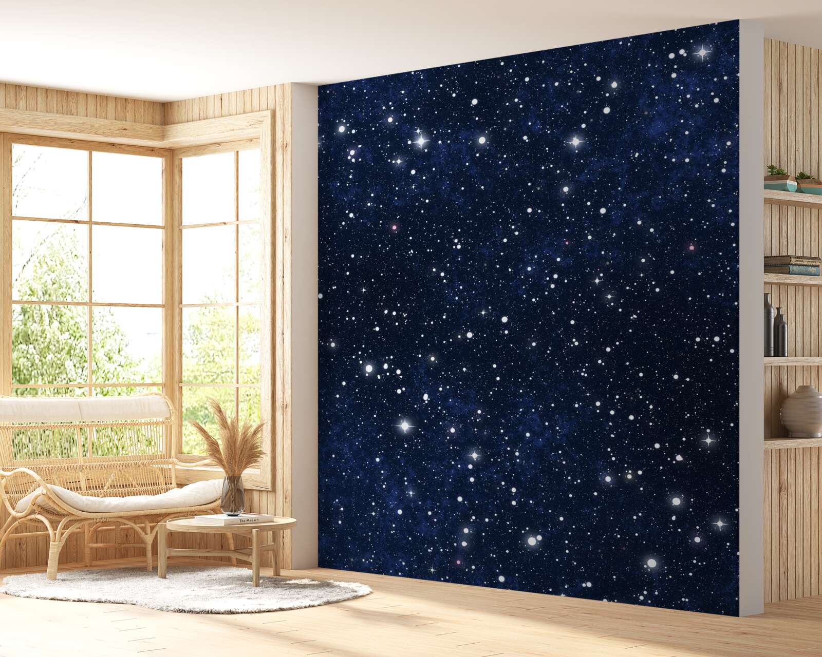 Fotobehang sterrenhemel laag