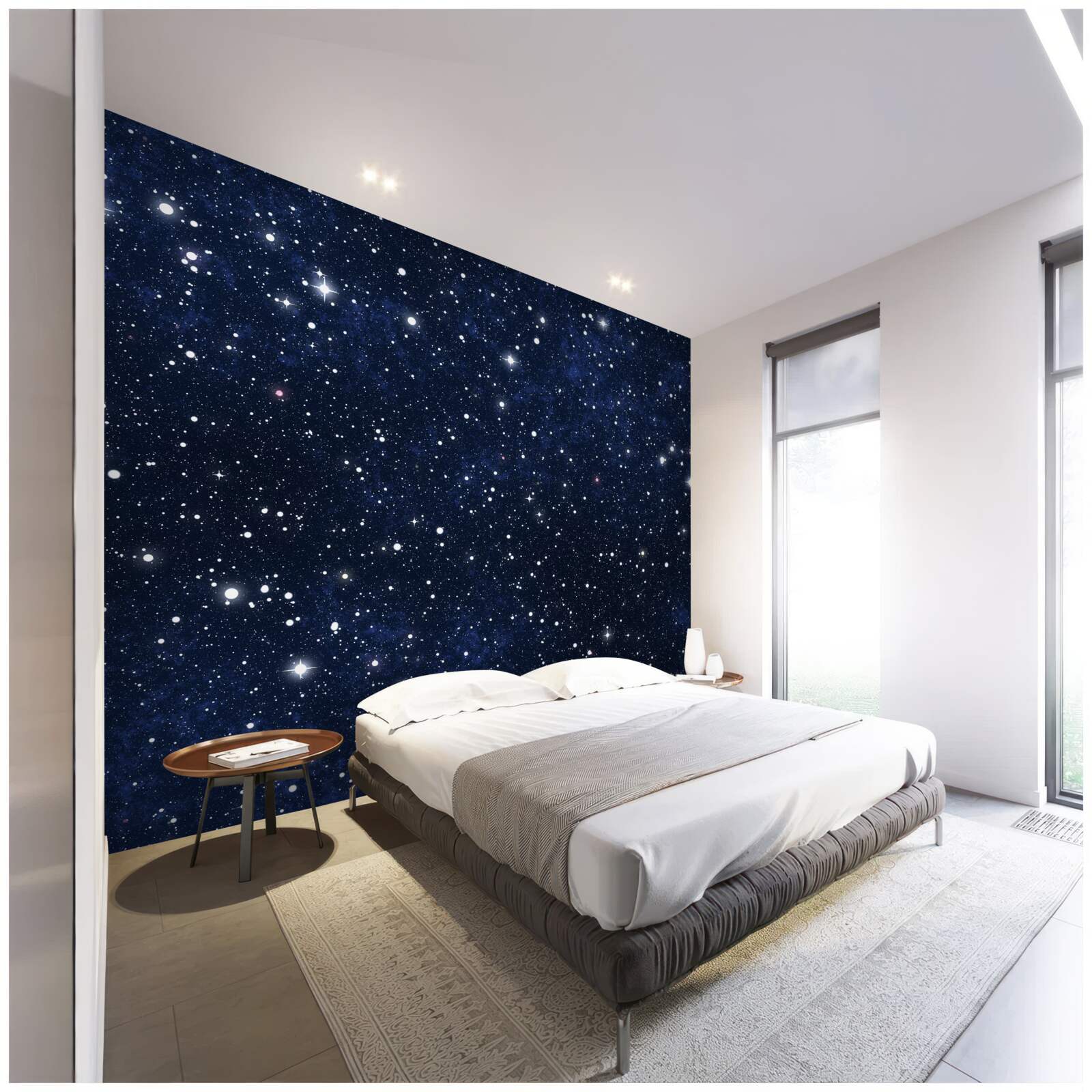 Fotobehang sterrenhemel laag