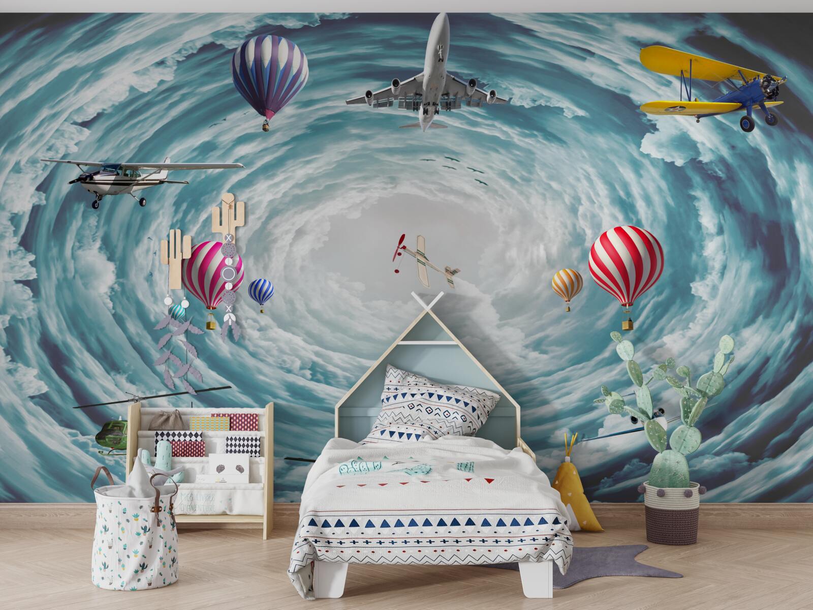 Fotobehang kokende eeuwigheid van kosmische oneindigheid