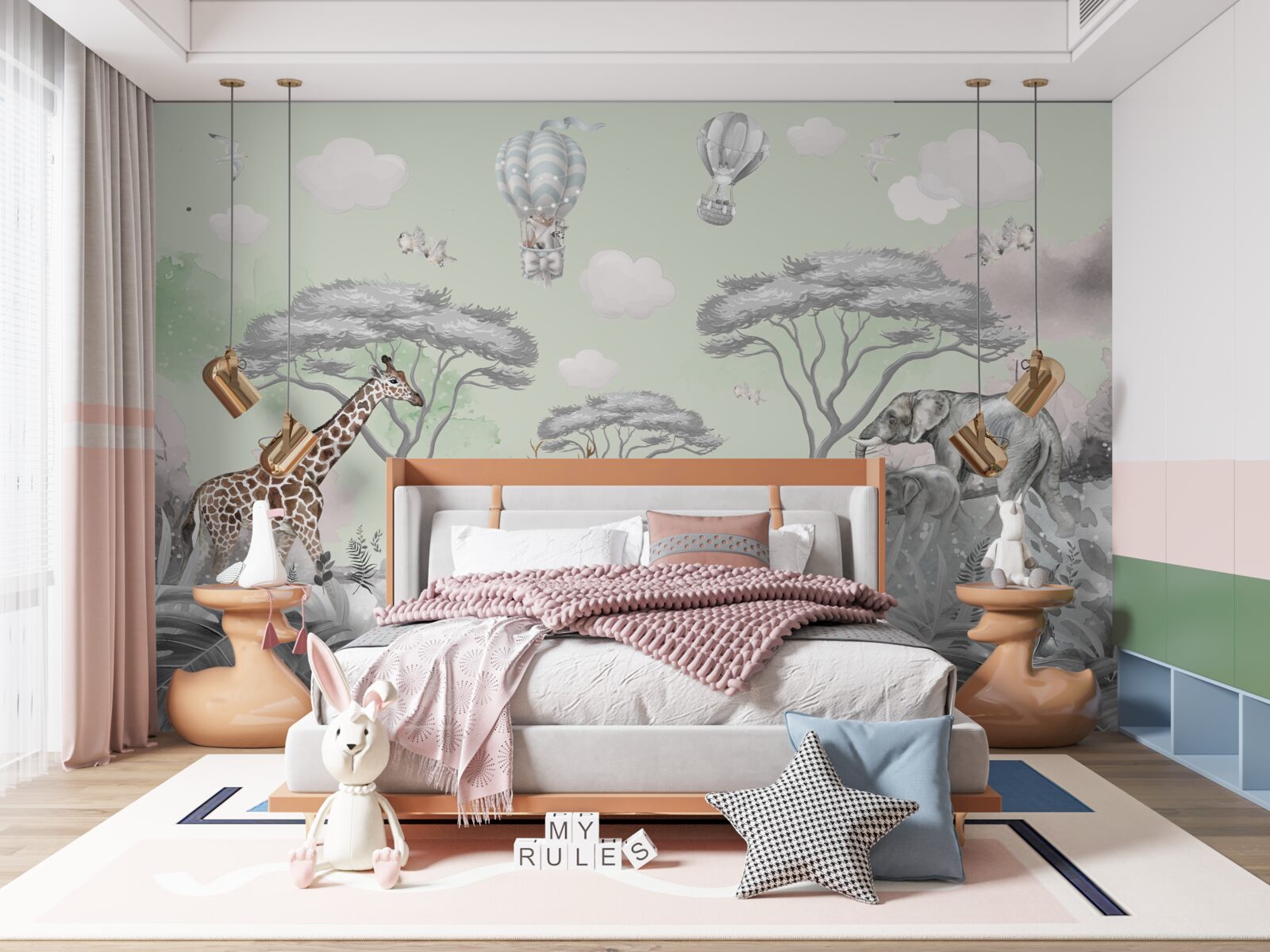 Fotobehang dieren in het wild