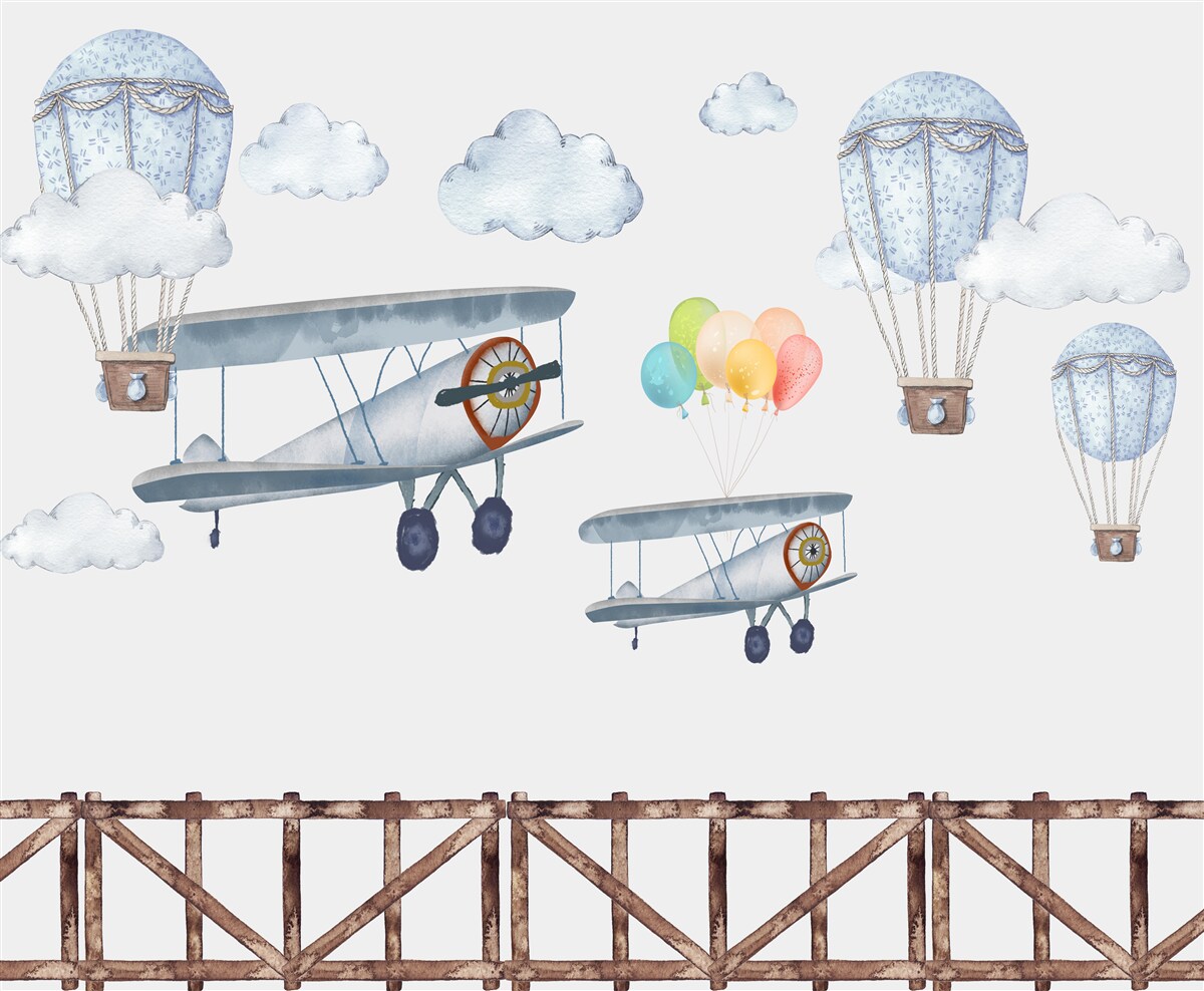 Fotobehang een reis tussen de hemelen