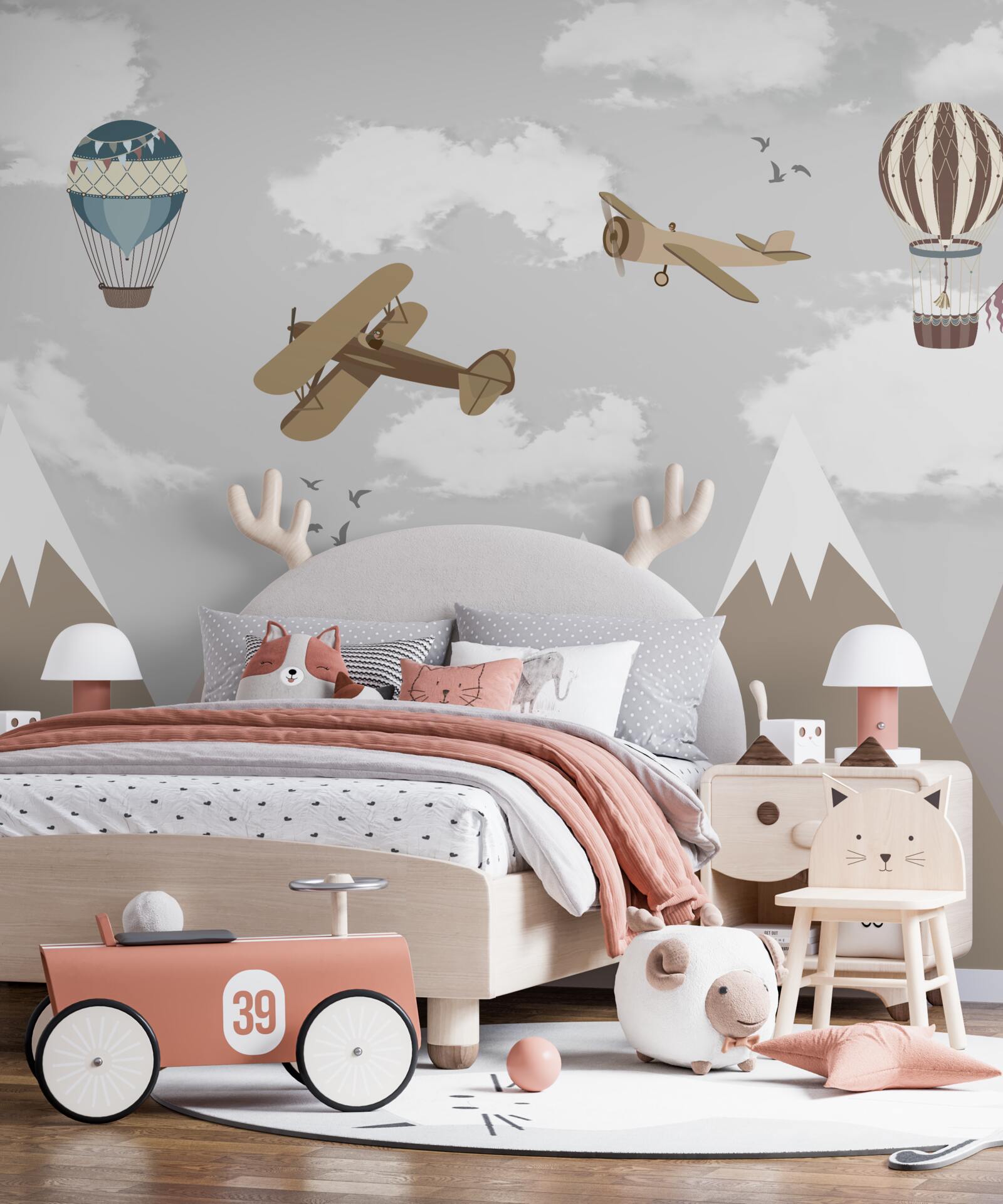 Fotobehang luchtvaart en topontmoetingen