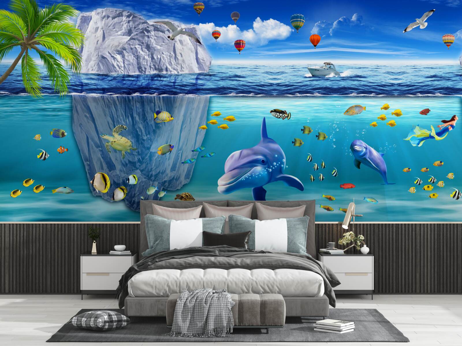 Fotobehang onderzeese soorten