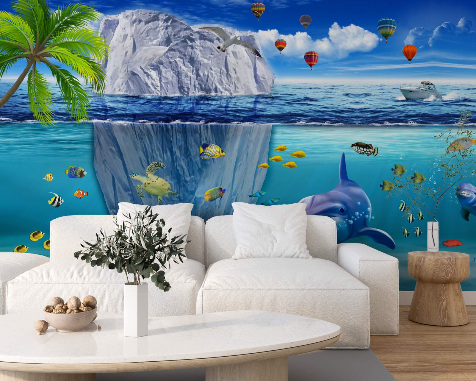 Fotobehang onderzeese soorten