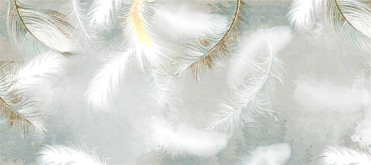 Fotobehang veren op de achtergrond