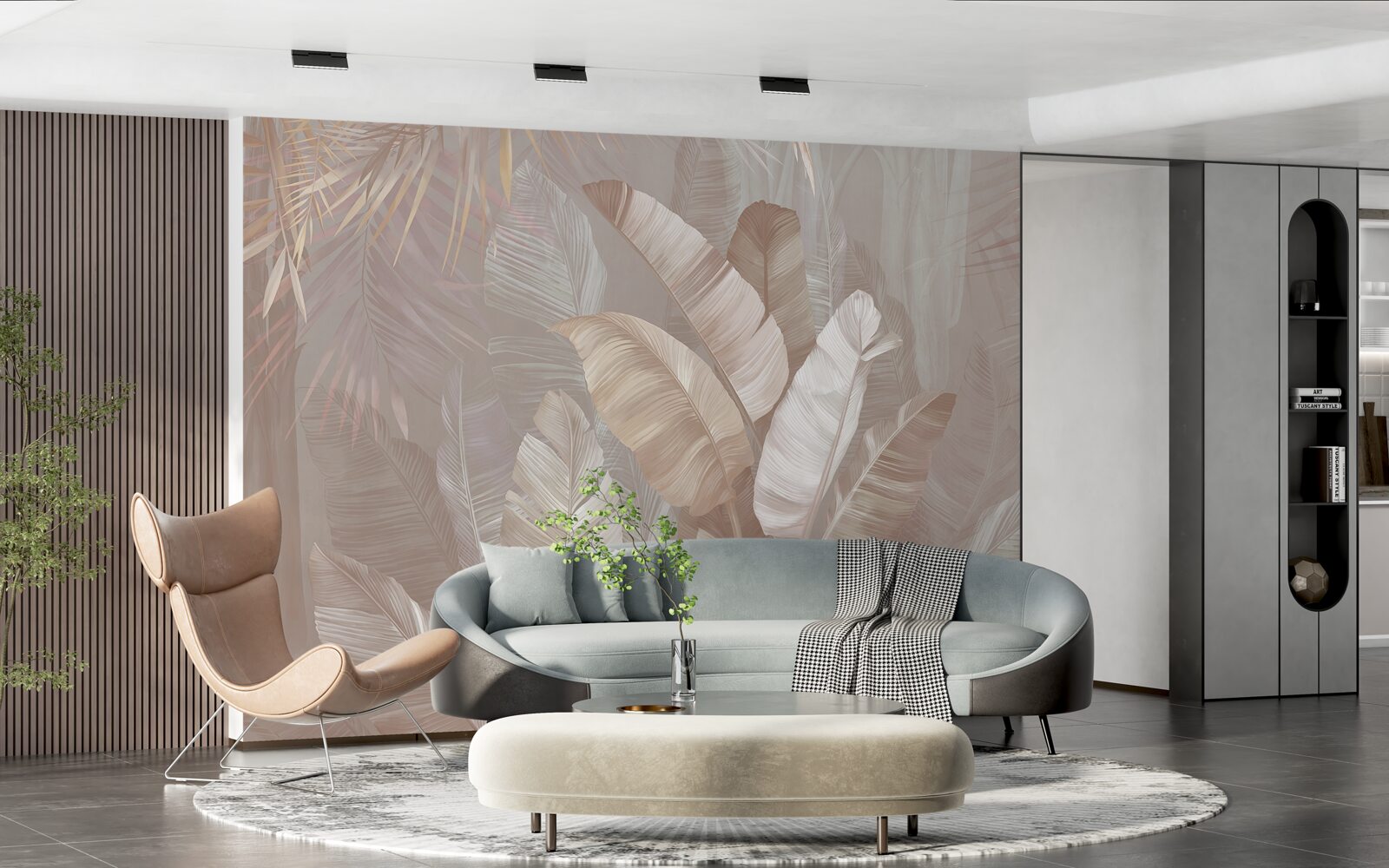 Fotobehang zachte regenwouden