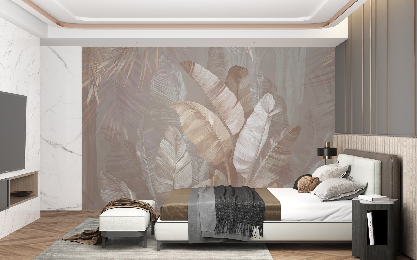 Fotobehang zachte regenwouden