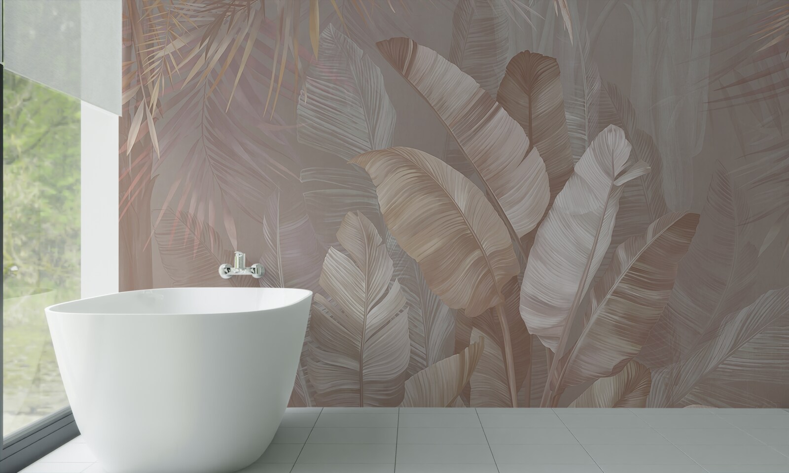 Fotobehang zachte regenwouden