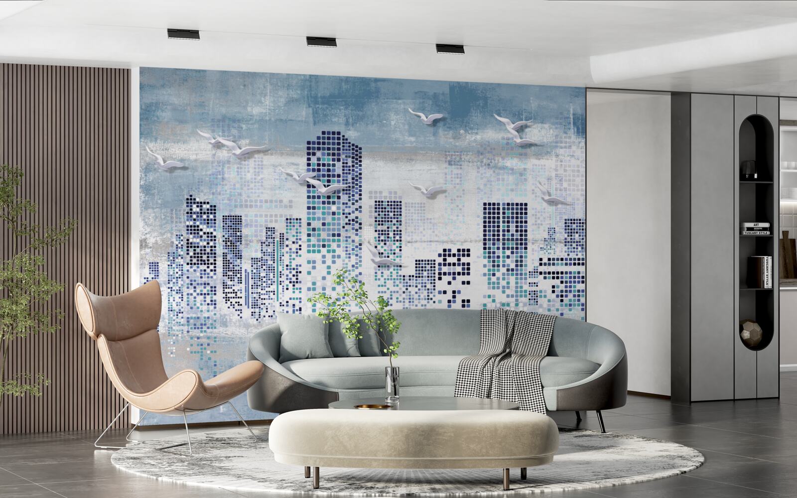 Fotobehang korrelig new york