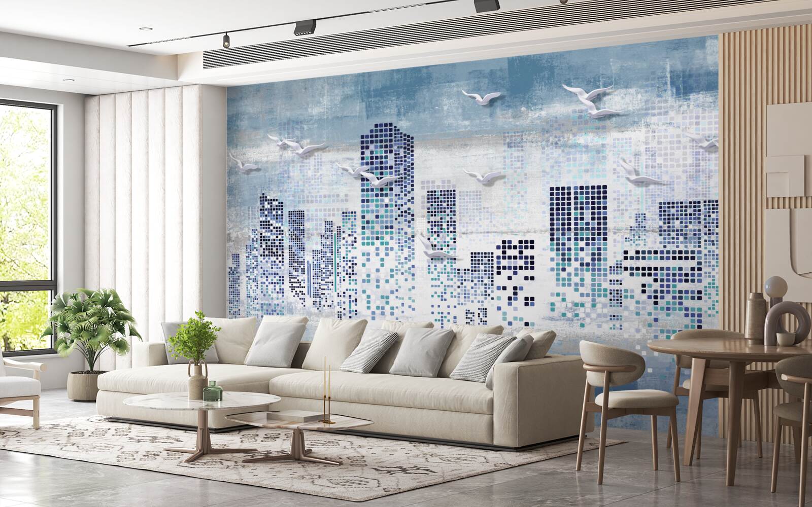 Fotobehang korrelig new york