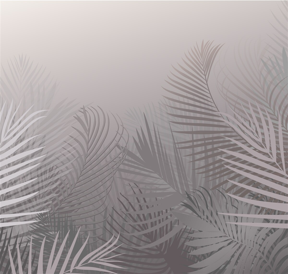 Fotobehang de tijd van de rokerige dageraad in het regenwoud