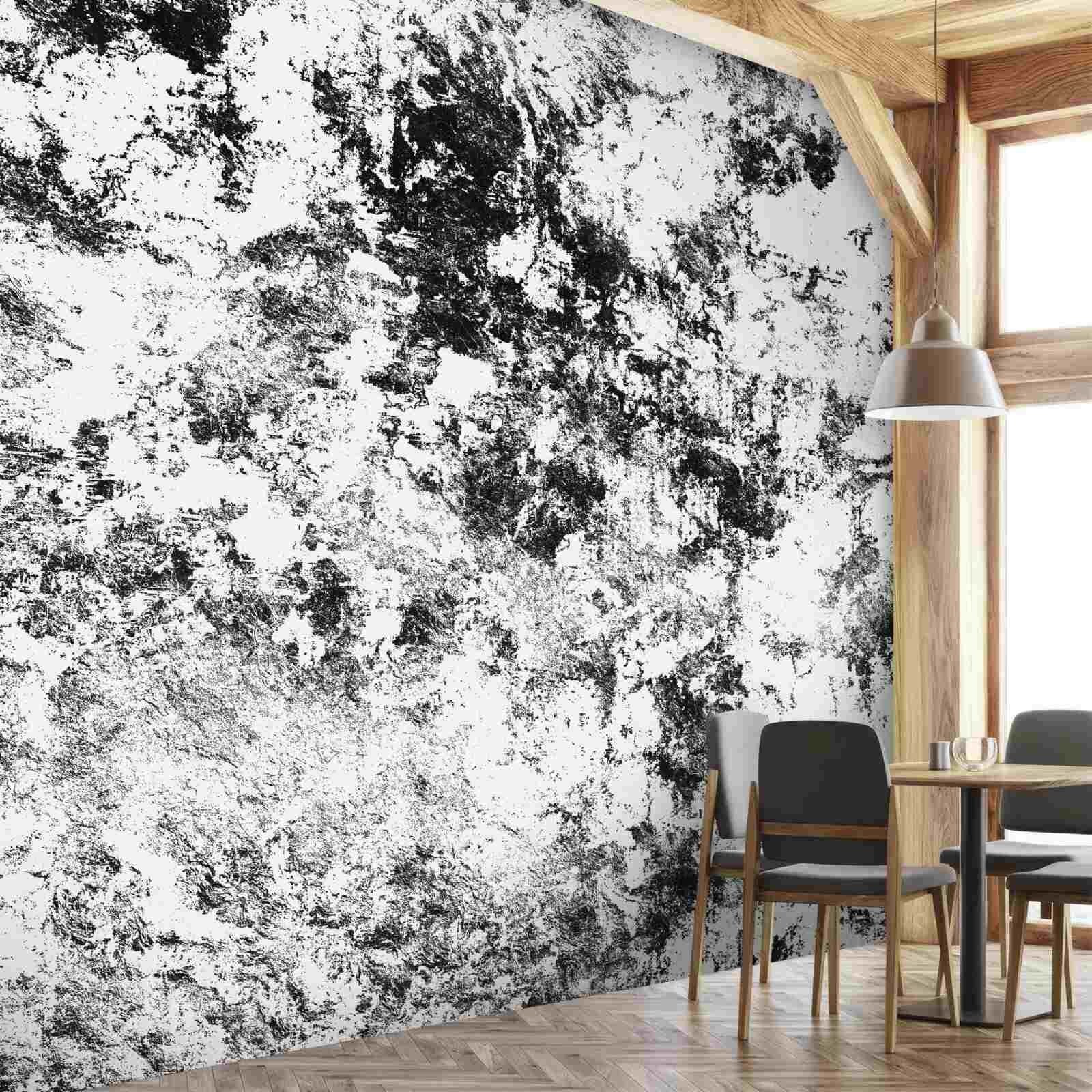 Fotobehang oud gecorrodeerd plaatstaal